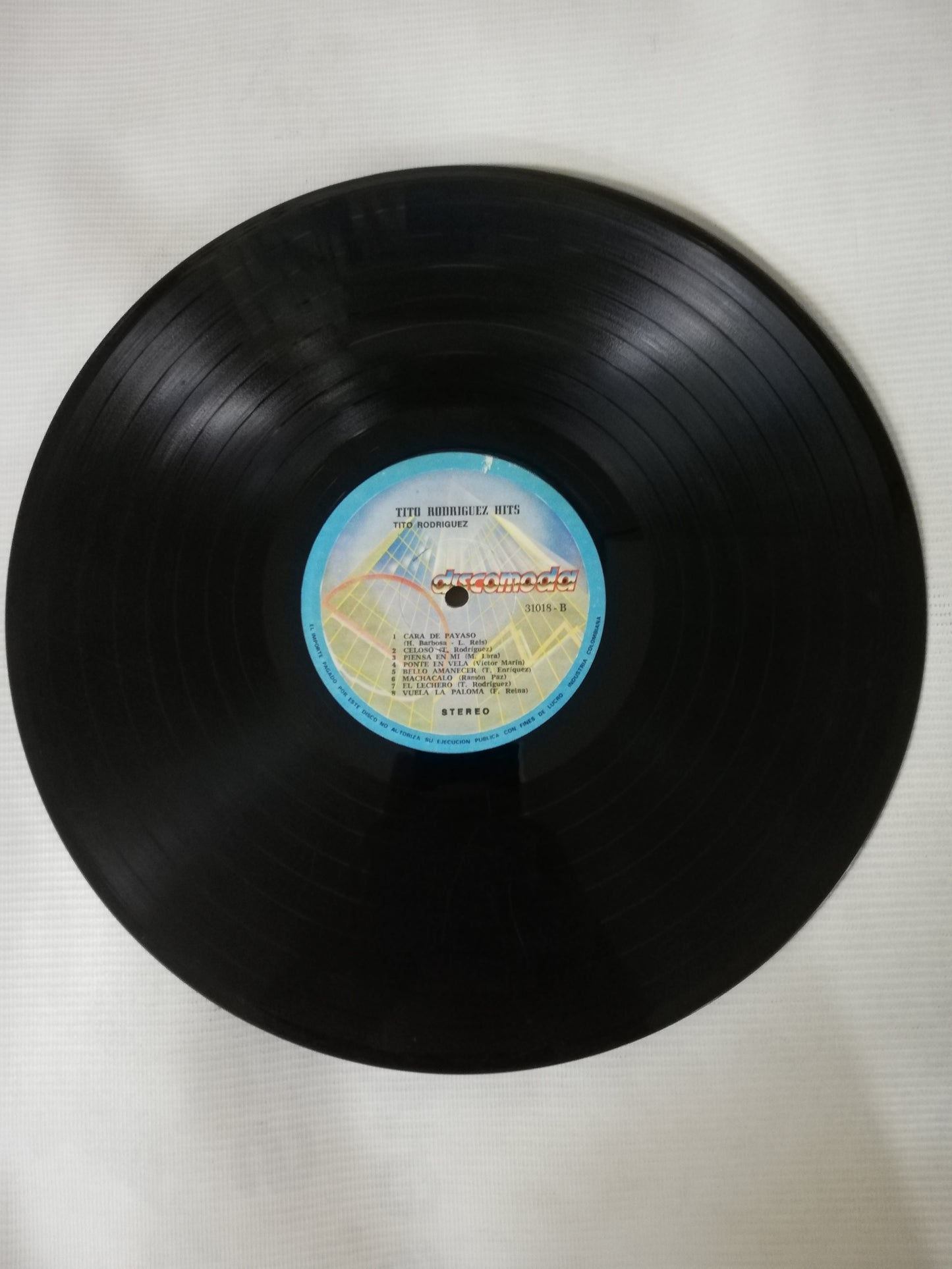 LP TITO RODRIGUEZ - TITO RODRIGUEZ HITS