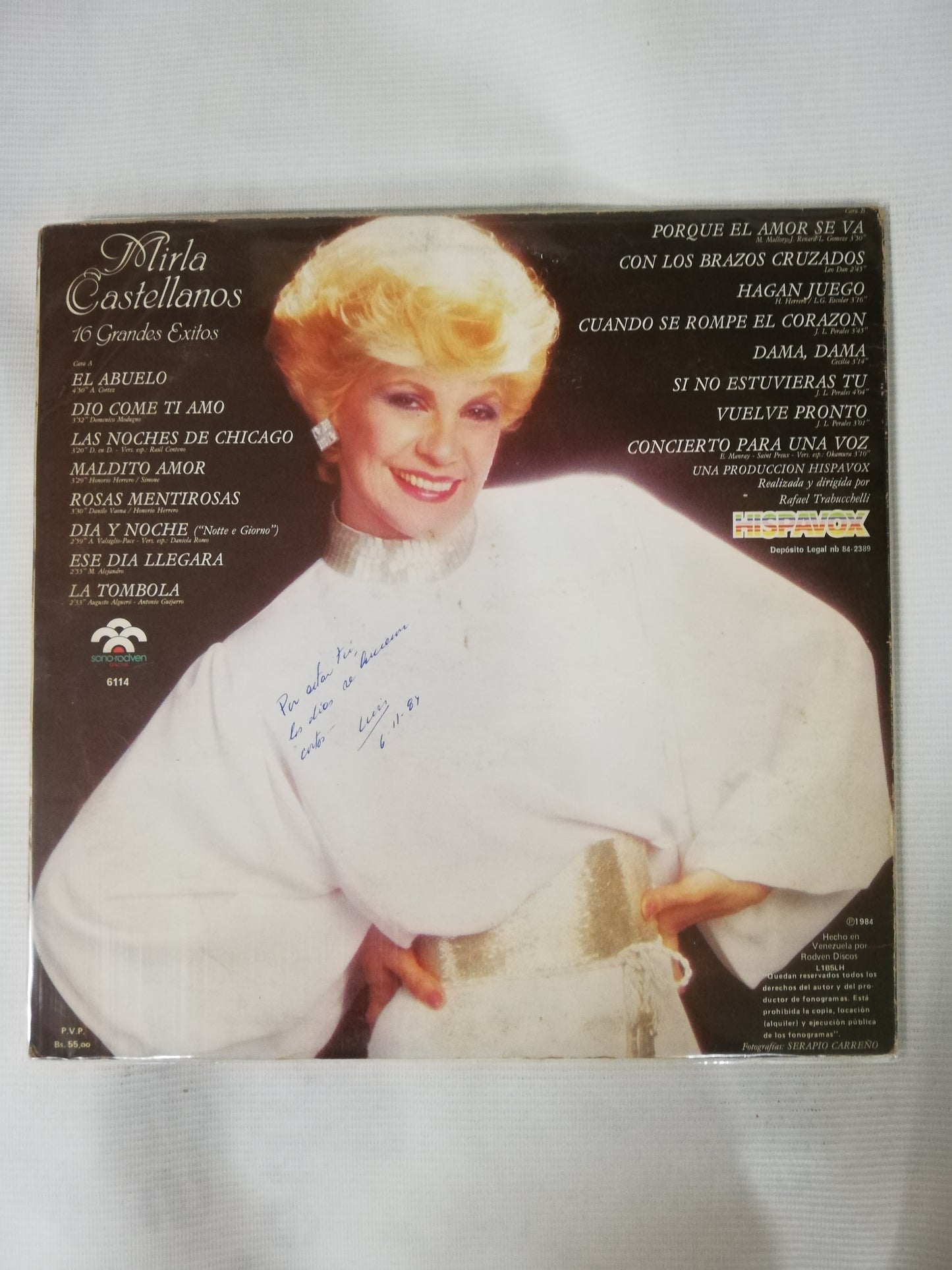 LP MIRLA CASTELLANOS - 16 GRANDES EXITOS