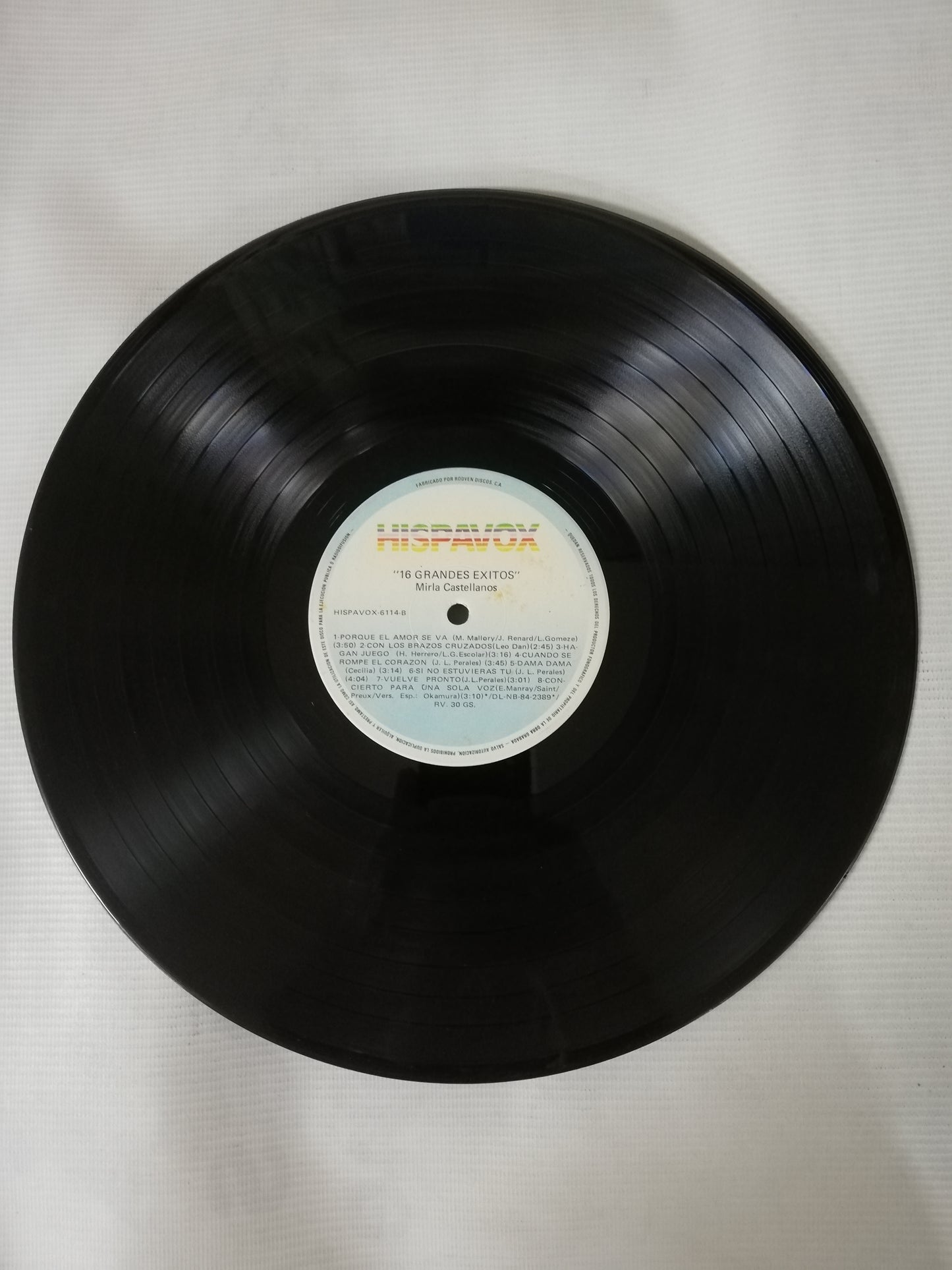 LP MIRLA CASTELLANOS - 16 GRANDES EXITOS