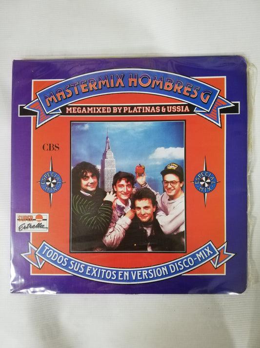 LP HOMBRES G - MASTERMIX HOMBRES G - TODOS SUS EXITOS EN VERSIÓN DISCO-MIX