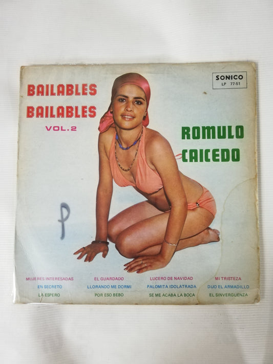 LP ROMULO CAICEDO - BAILABLES BAILABLES VOL. 2