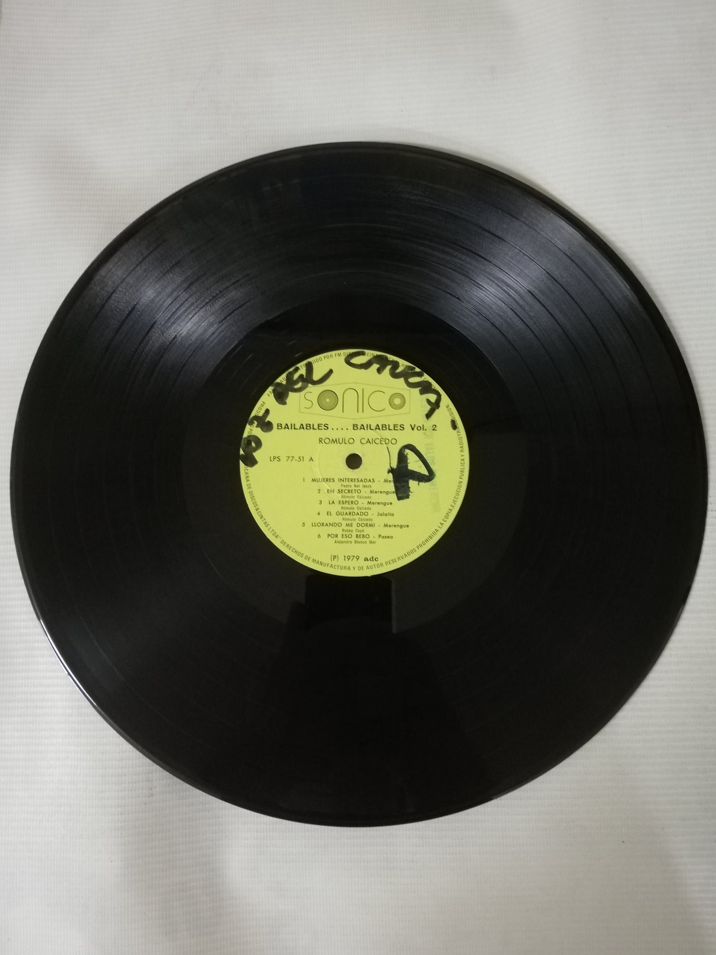 LP ROMULO CAICEDO - BAILABLES BAILABLES VOL. 2