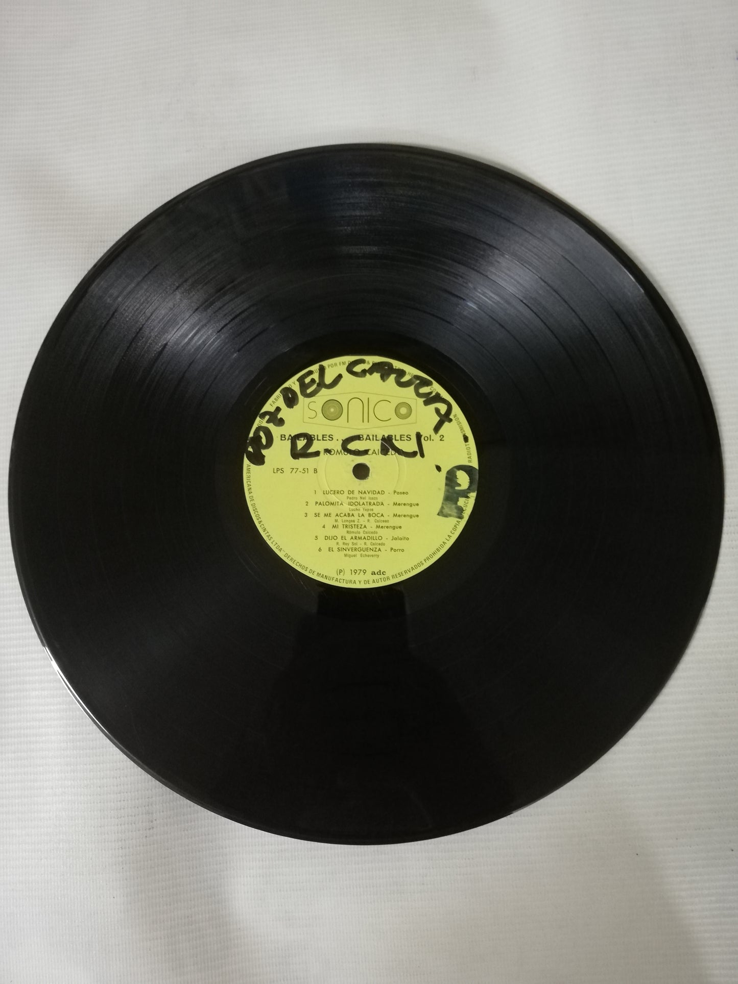LP ROMULO CAICEDO - BAILABLES BAILABLES VOL. 2