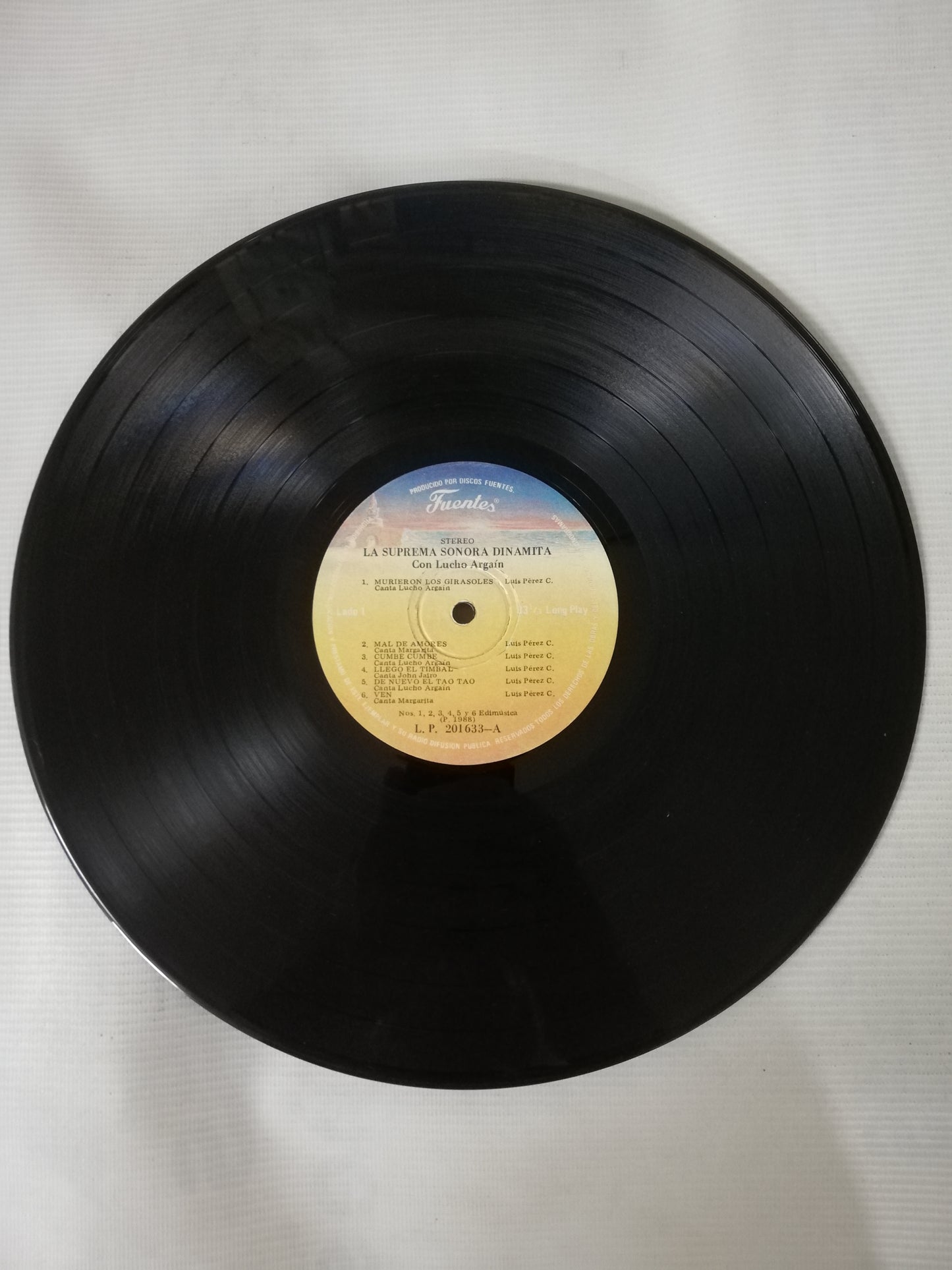 LP SONORA DINAMITA - LA SUPREMA SONORA DINAMITA