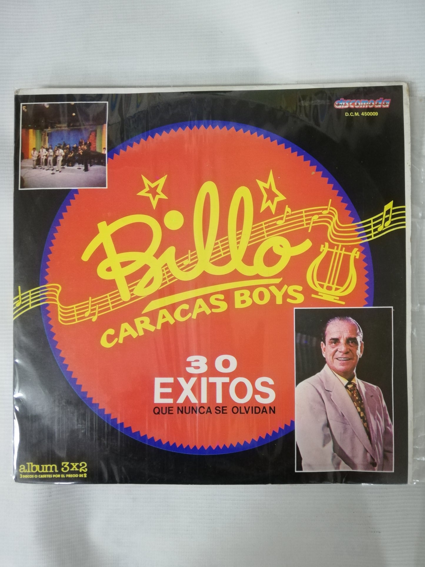 LP BILLO´S CARACAS BOYS - 30 EXITOS QUE NUNCA SE OLVIDAN - VINYL X 3