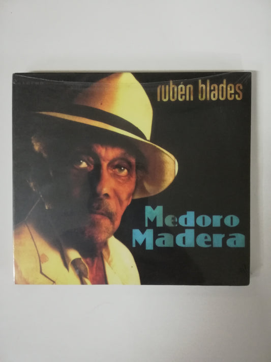 CD RUBEN BLADES CON ROBERTO DELGADO Y ORQUESTA - MEDORO MADERA