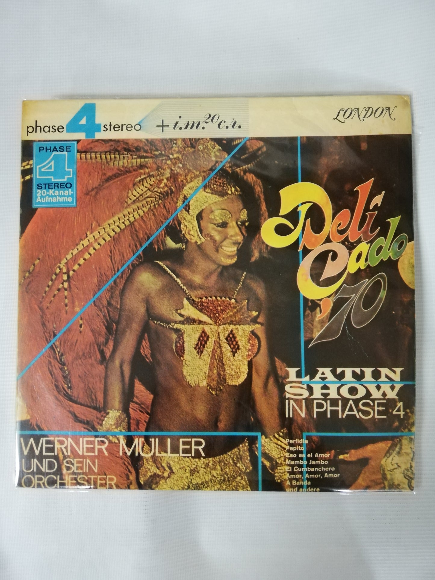 LP WENER MÜLLER UN SEIN ORCHESTER - DELICADO ´70 LATIN SHOW IN PHASE 4