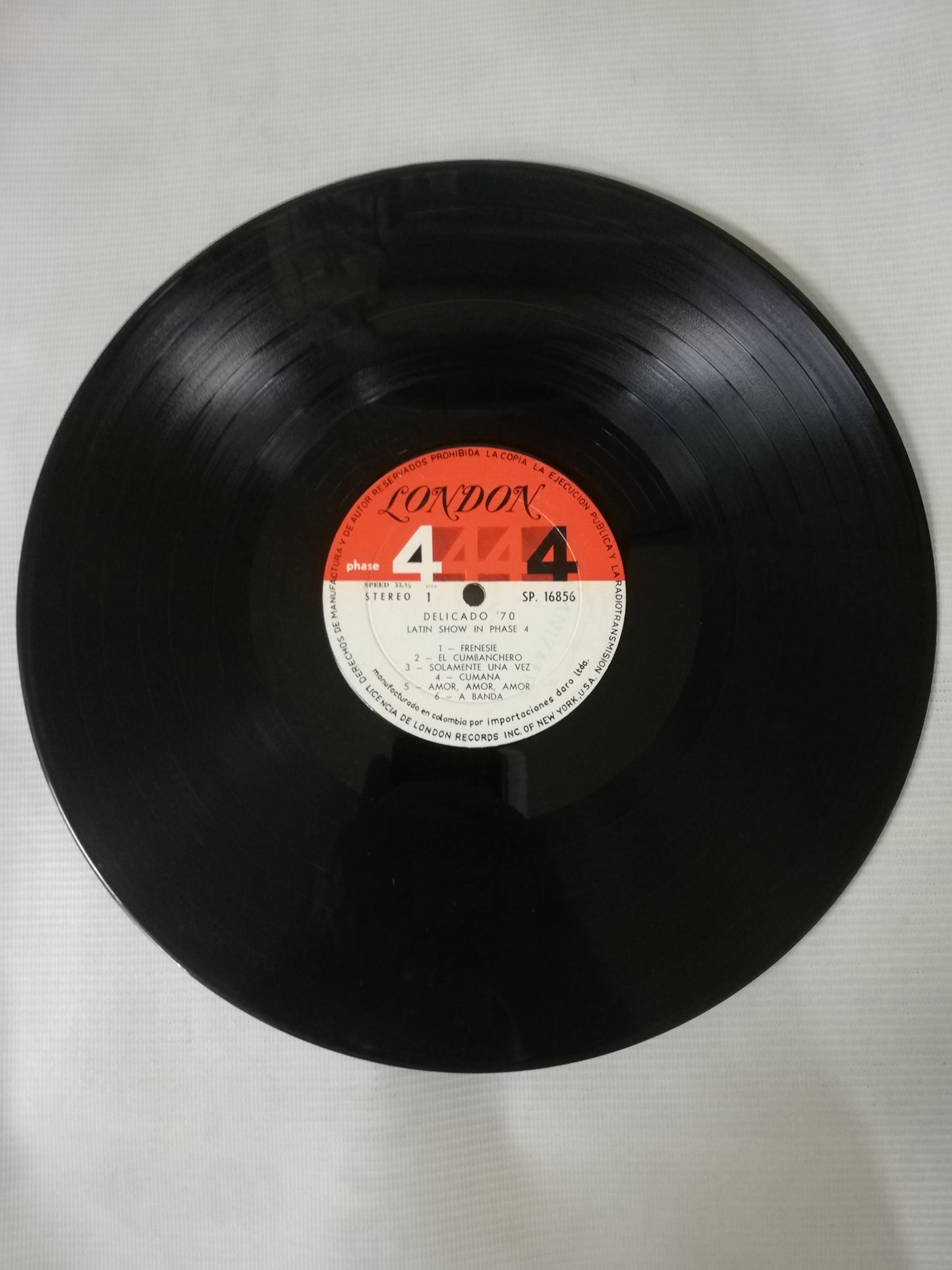 LP WENER MÜLLER UN SEIN ORCHESTER - DELICADO ´70 LATIN SHOW IN PHASE 4