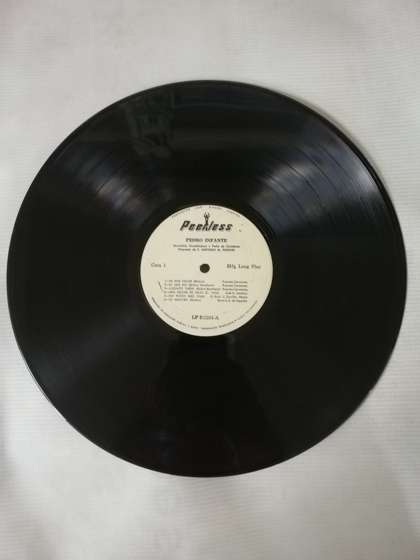 LP PEDRO INFANTE - FLOR SIN RETOÑO