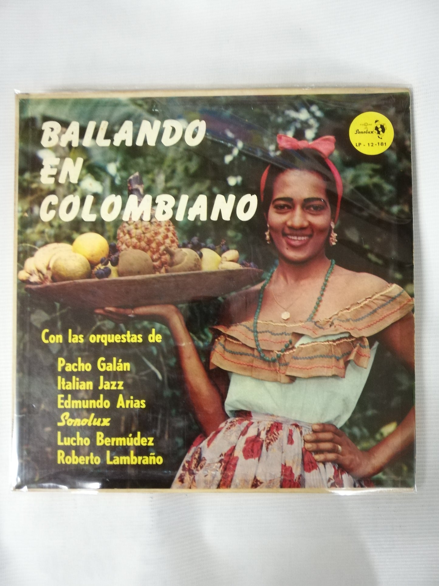 LP BAILANDO EN COLOMBIANO - COMPILADO DE ORQUESTAS