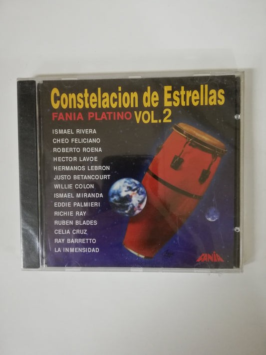 CD CONSTELACIÓN DE ESTRELLAS FANIA PLATINO - CONSTELACIÓN DE ESTRELLAS FANIA PLATINO VOL. 2