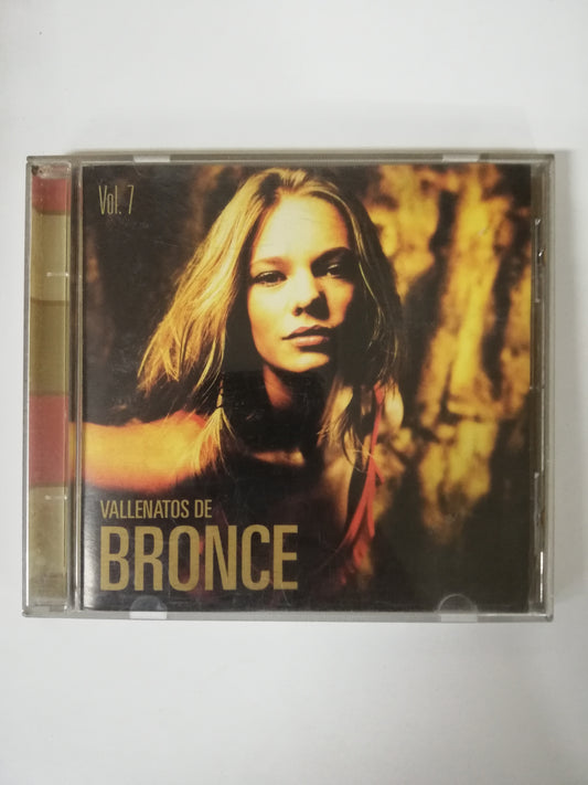 CD VALLENATOS DE BRONCE - VALLENATOS DE BRONCE VOL. 7