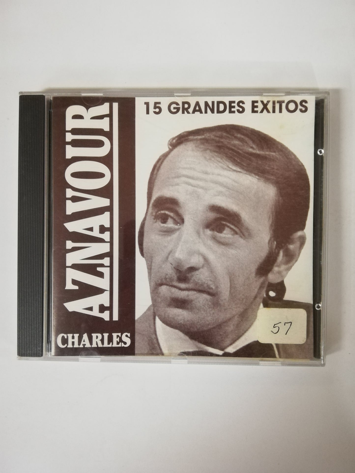 CD CHARLES AZNAVOUR - 15 GRANDES EXITOS