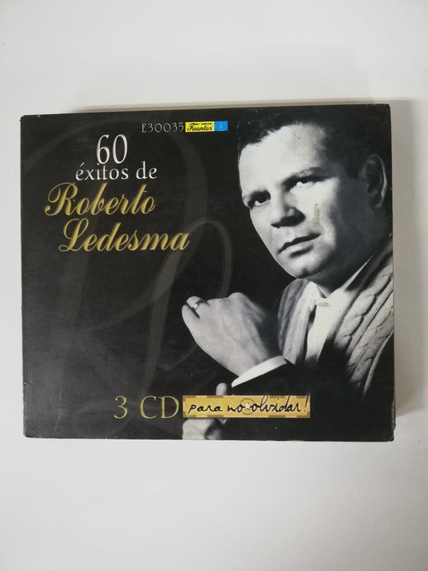 CD ROBERTO LEDESMA - 60 EXITOS DE ROBERTO LEDESMA - CD X 3
