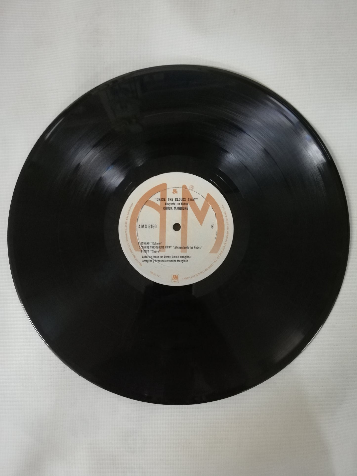 LP CHUCK MANGIONE - CHASE THE CLOUDS AWAY