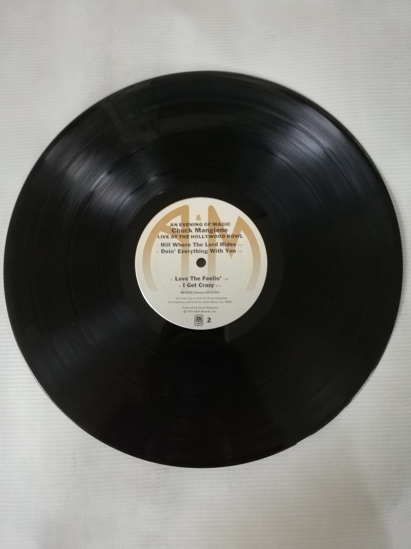 LP CHUCK MANGIONE - LIVE AT THE HOLLYWOOD BOWL - VINYL X 2