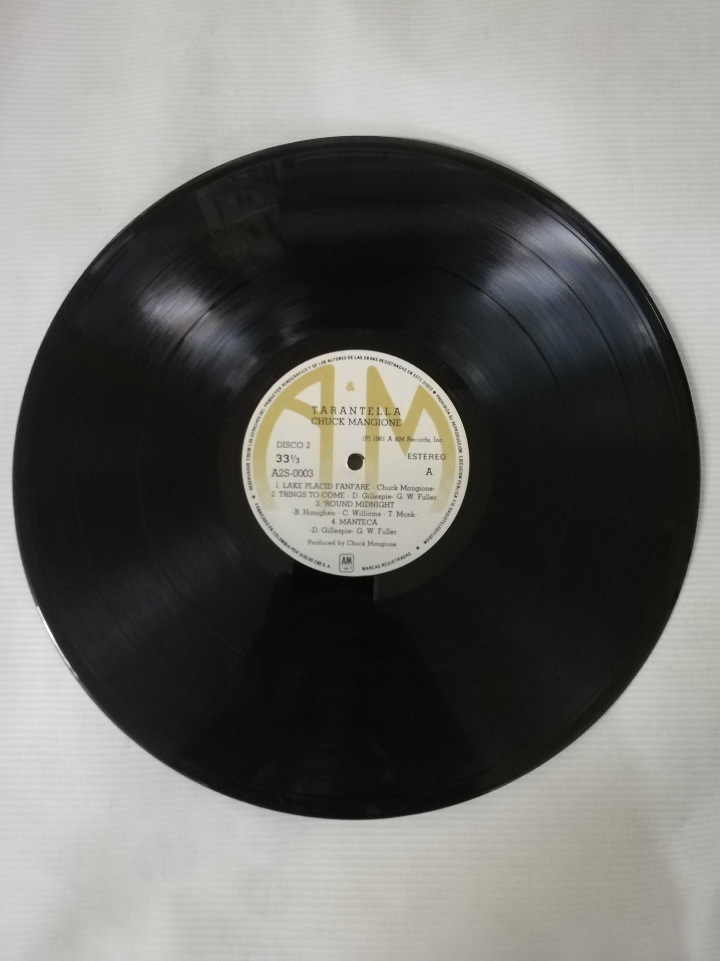 LP CHUCK MANGIONE - TARANTELLA - VINYL X 2