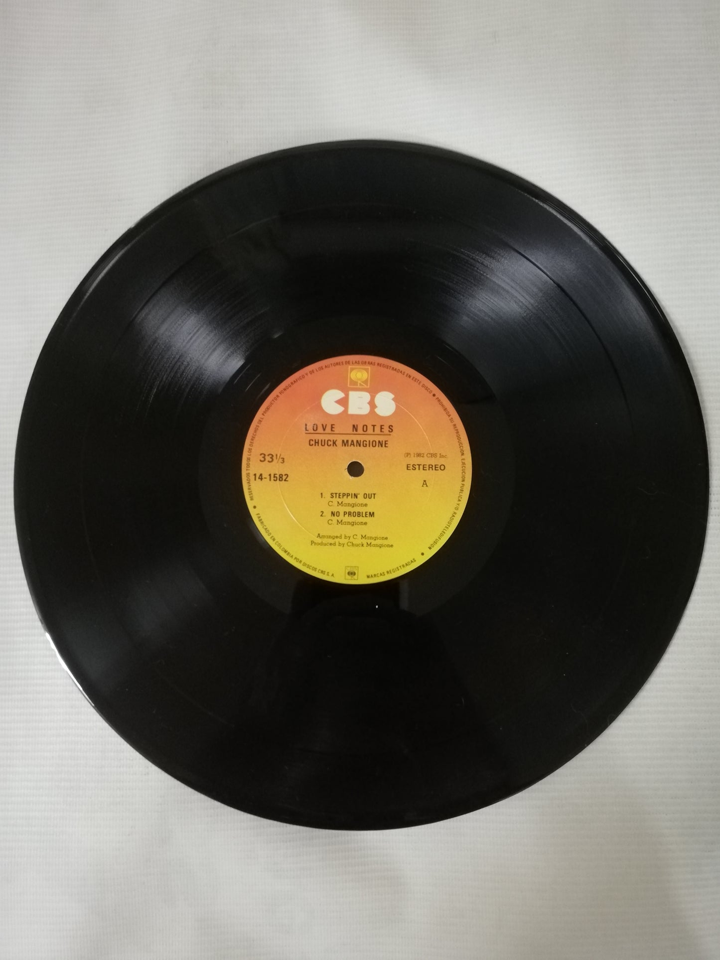 LP CHUCK MANGIONE - LOVE NOTES