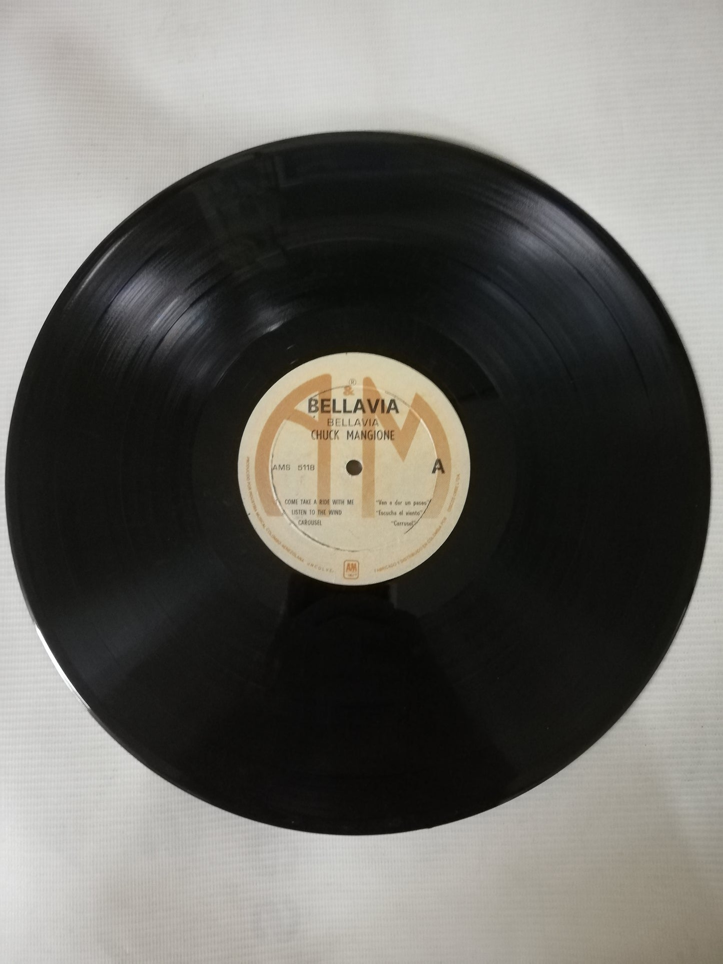 LP CHUCK MANGIONE - BELLAVIA