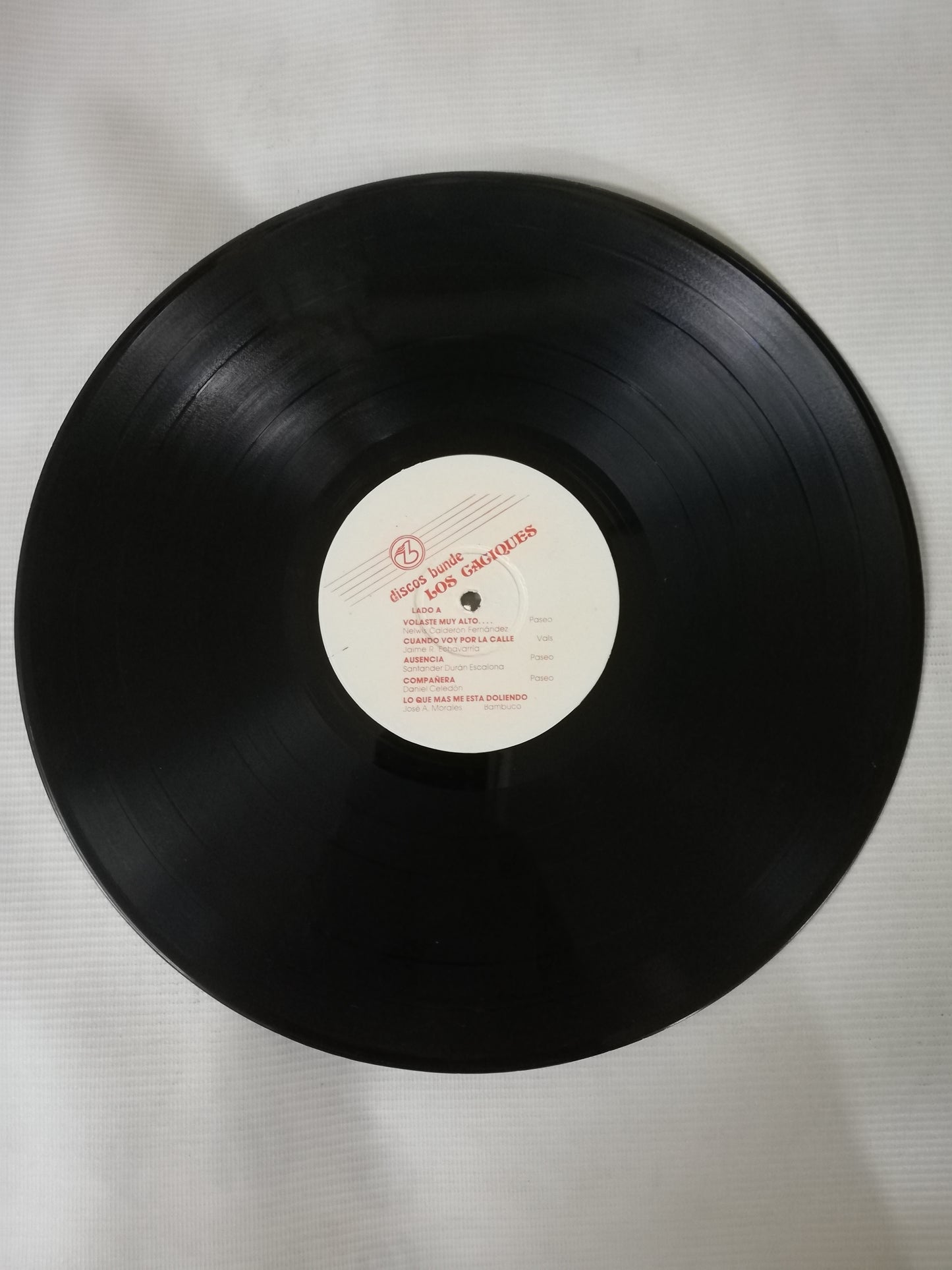 LP LOS CACIQUES - VOCES Y RITMOS COLOMBIANOS