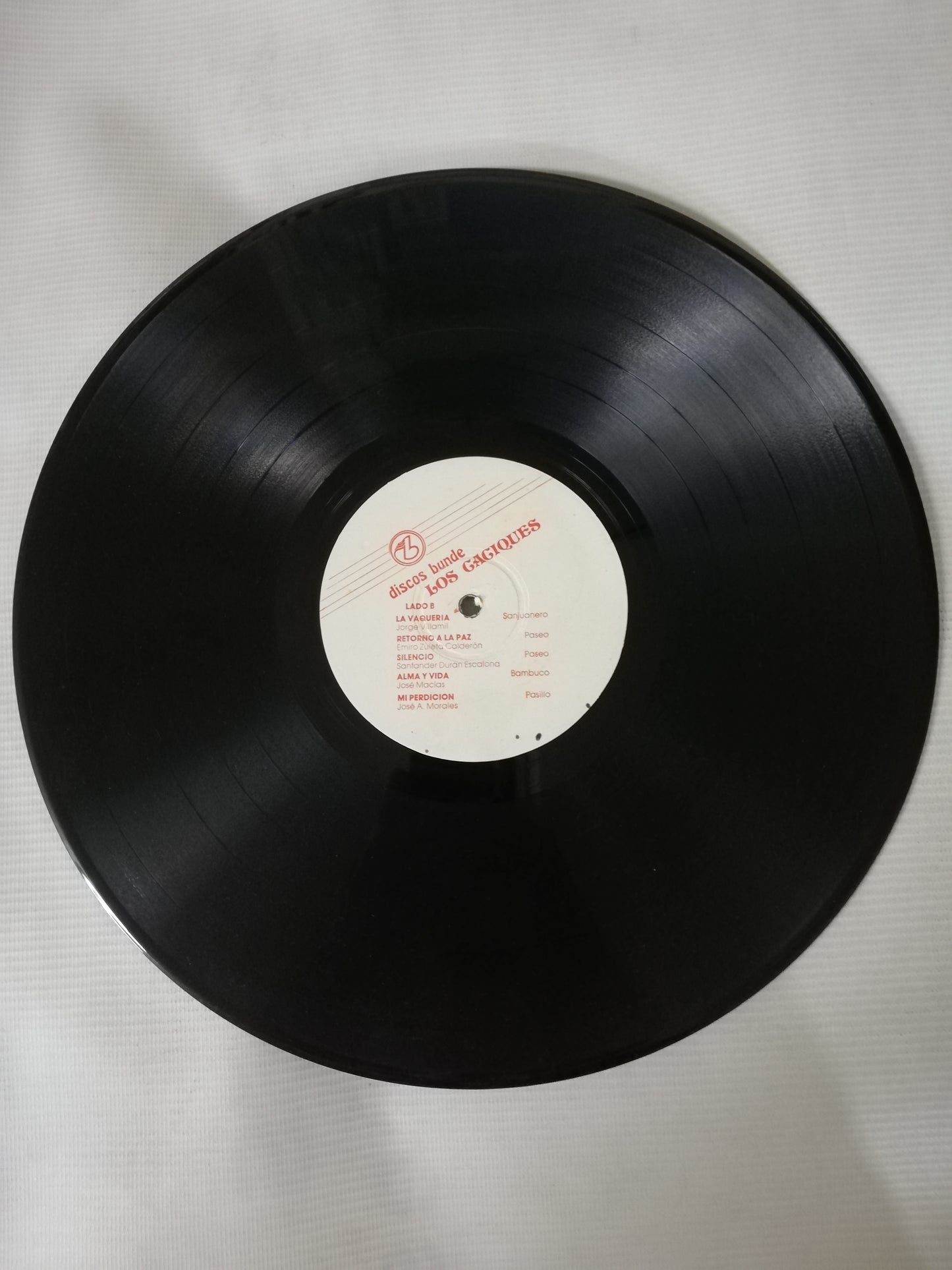 LP LOS CACIQUES - VOCES Y RITMOS COLOMBIANOS