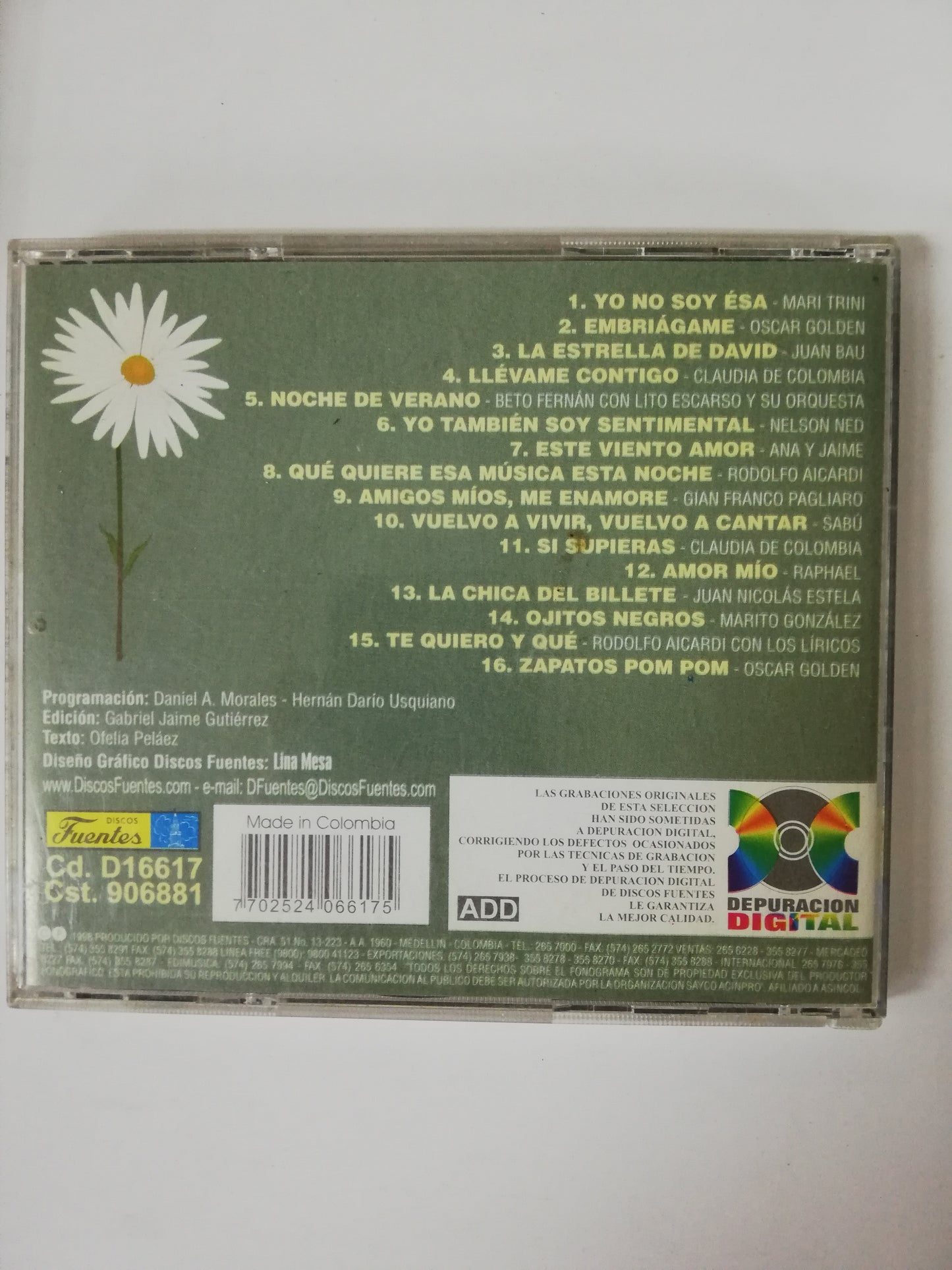 CD SUEÑOS DE LOS 60´S - VARIOS INTÉRPRETES