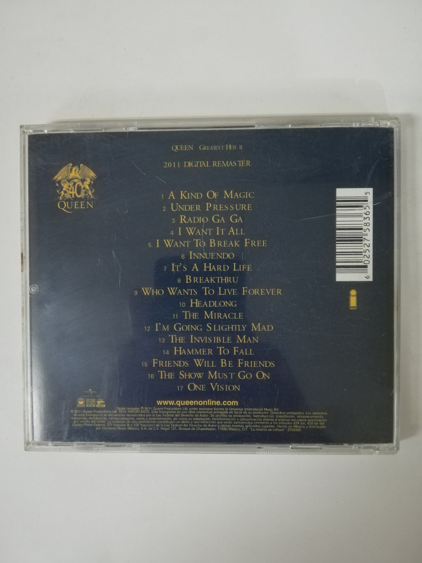 CD QUEEN - GREATEST HITS II