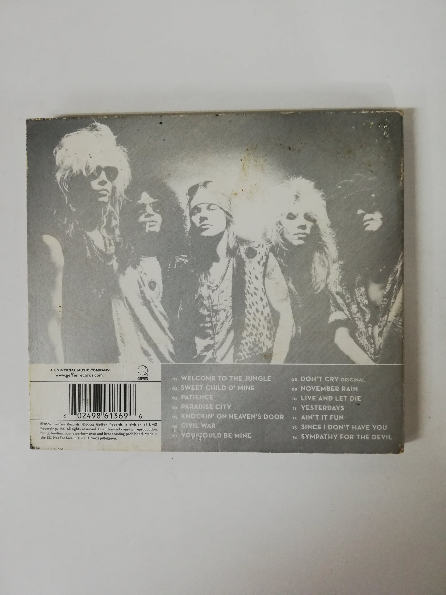 CD GUNS AND ROSES - GREATEST HITS