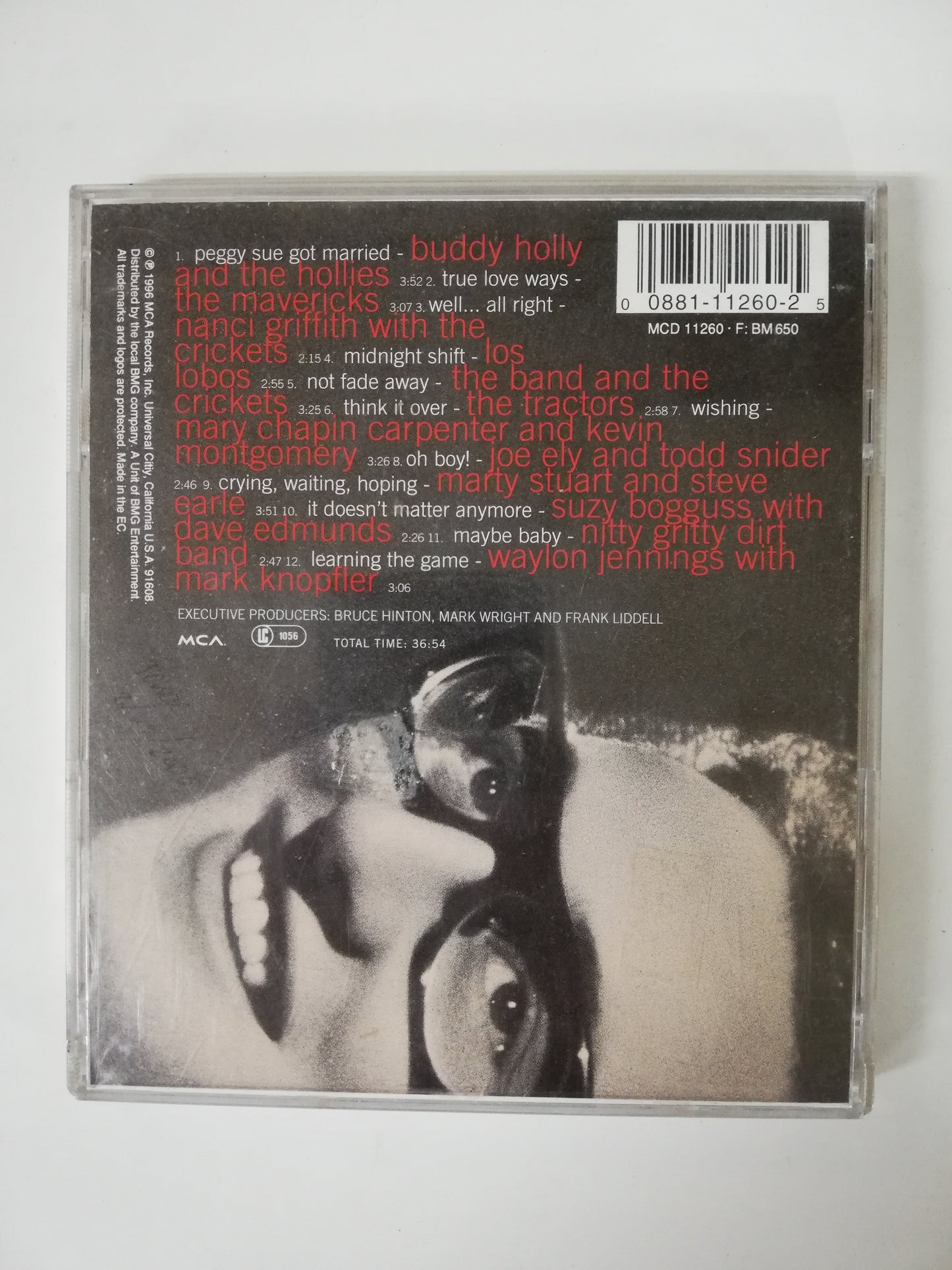 CD NOT FADE AWAY - REMEMBERING BUDDY HOLLY