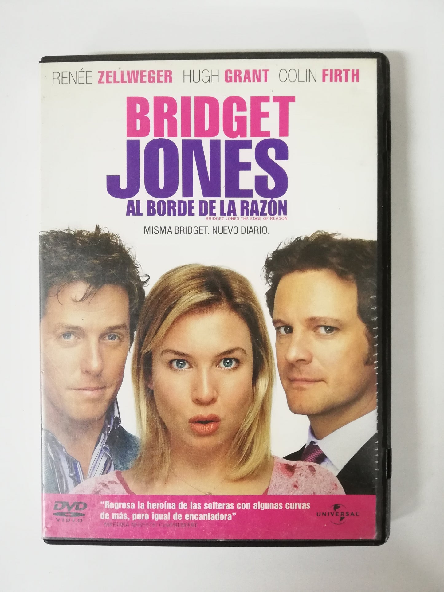 DVD BRIDGET JONES AL BORDE DE LA RAZÓN