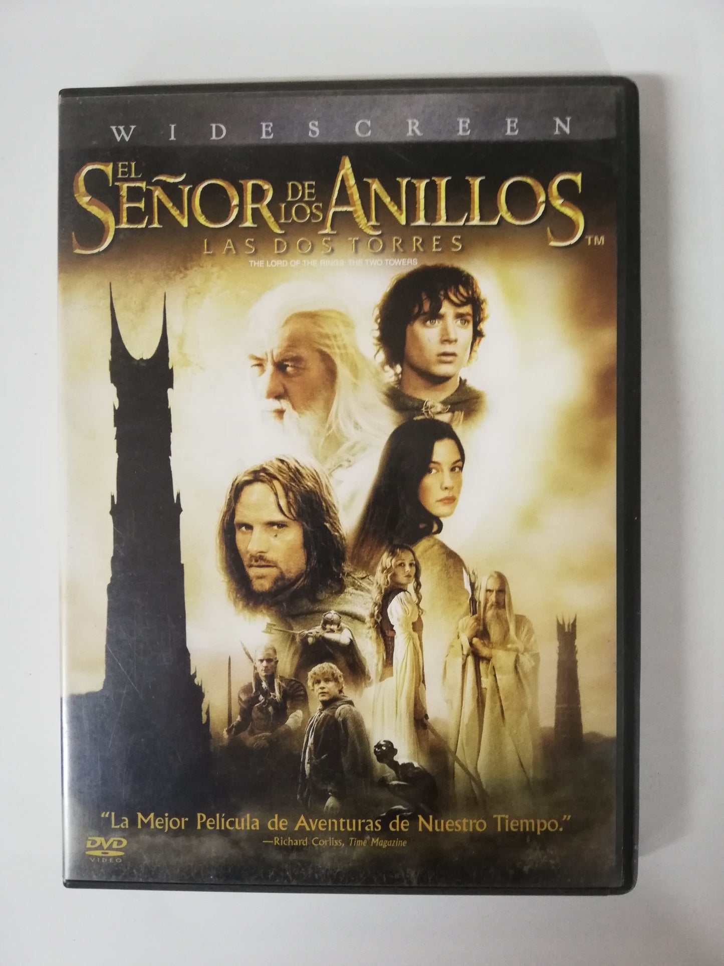 DVD EL SEÑOR DE LOS ANILLOS - LAS DOS TORRES - DVD X 2