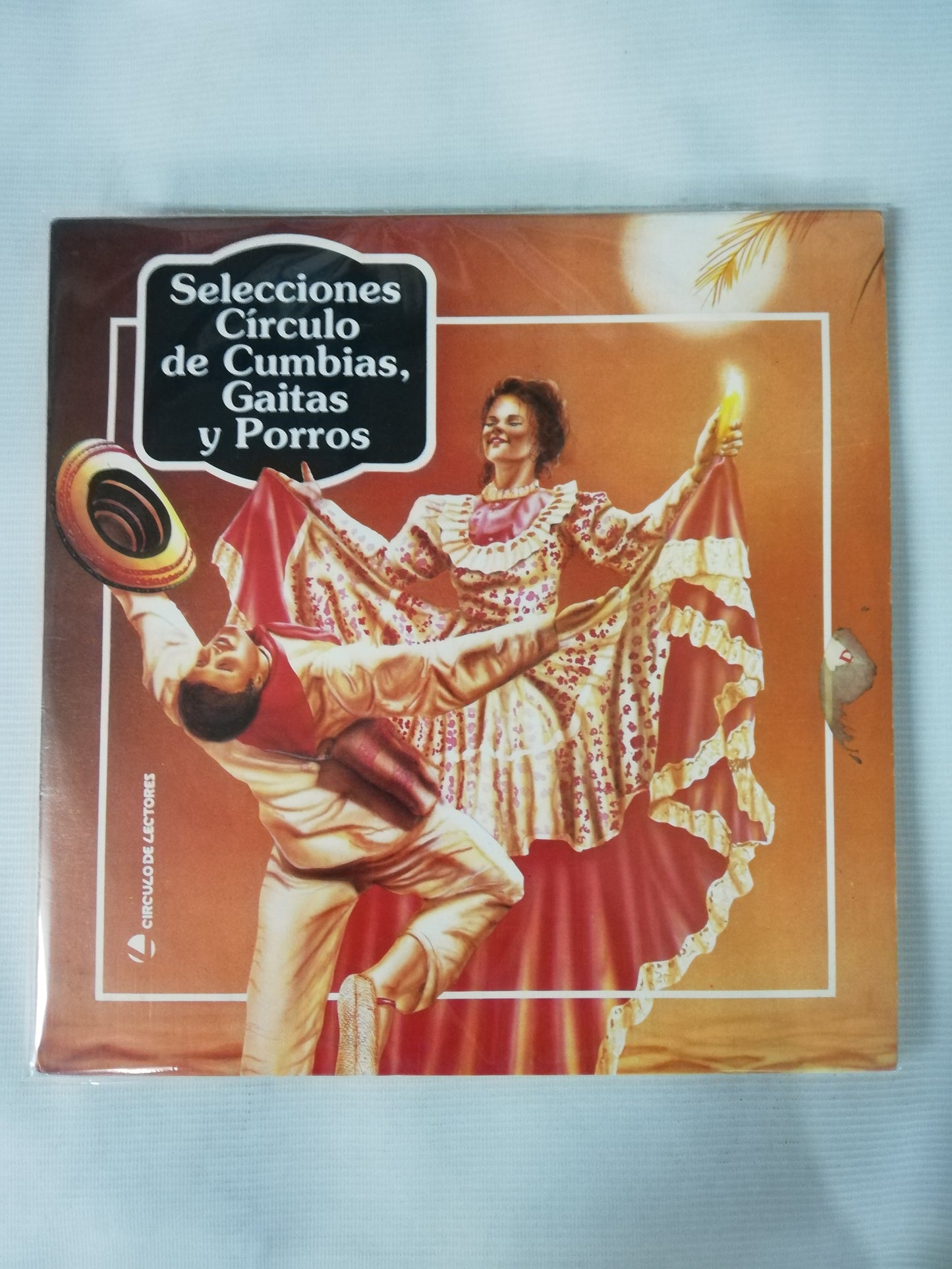 LP SELECCIONES CIRCULO DE CUMBIAS, GAITAS Y PORROS - VARIOS INTÉRPRETES - VINYL X 3