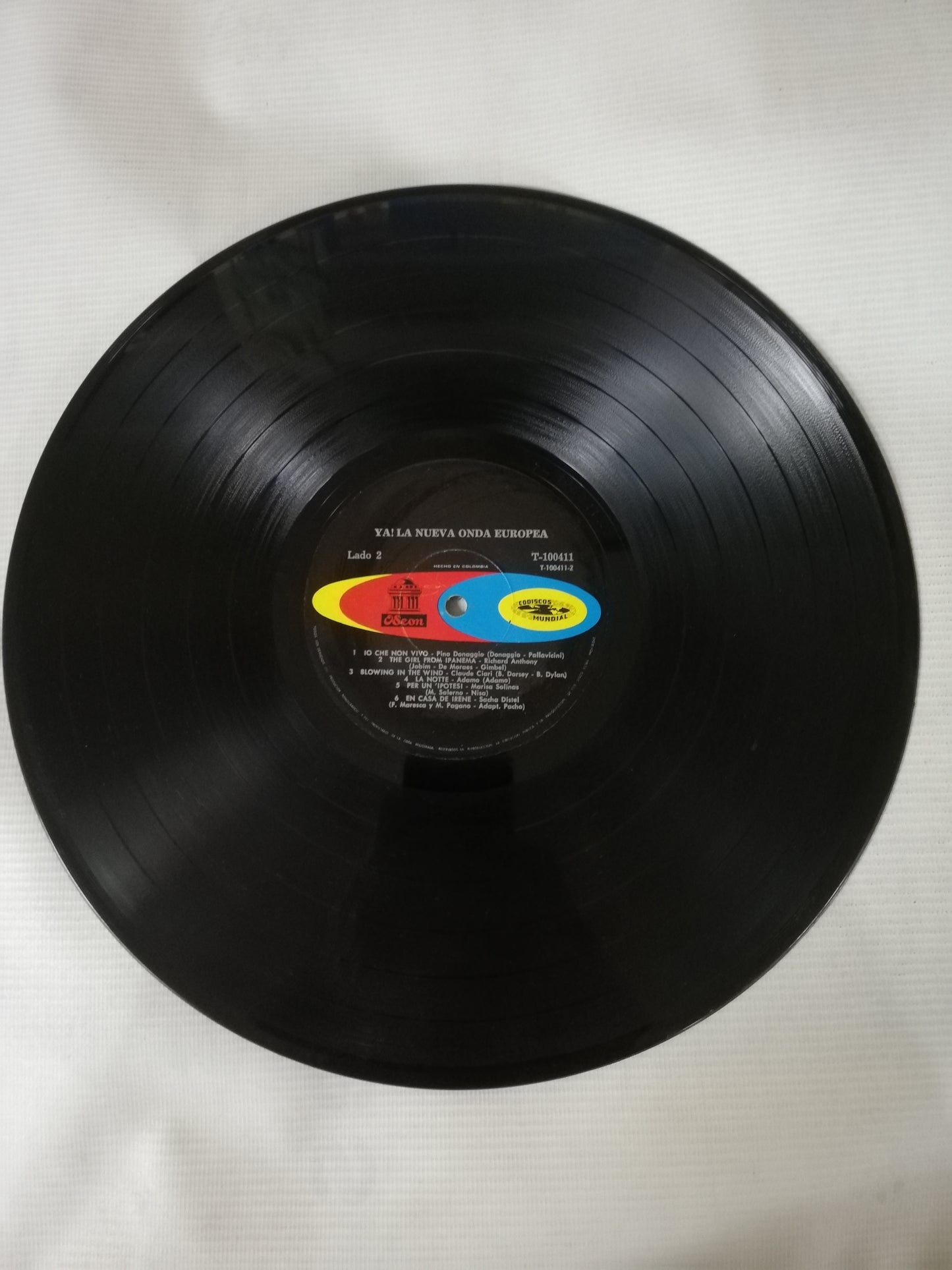 LP YA! LA NUEVA ONDA EUROPEA - VARIOS INTÉRPRETES
