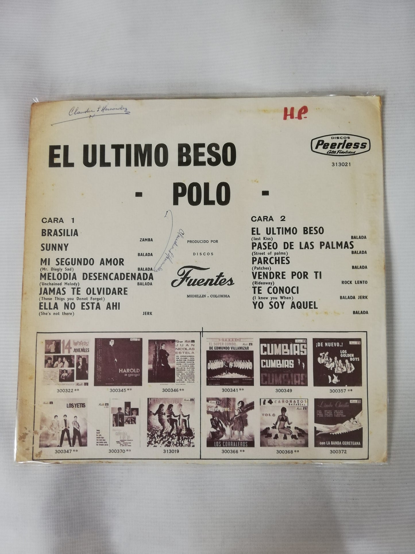 LP POLO - EL ÚLTIMO BESO