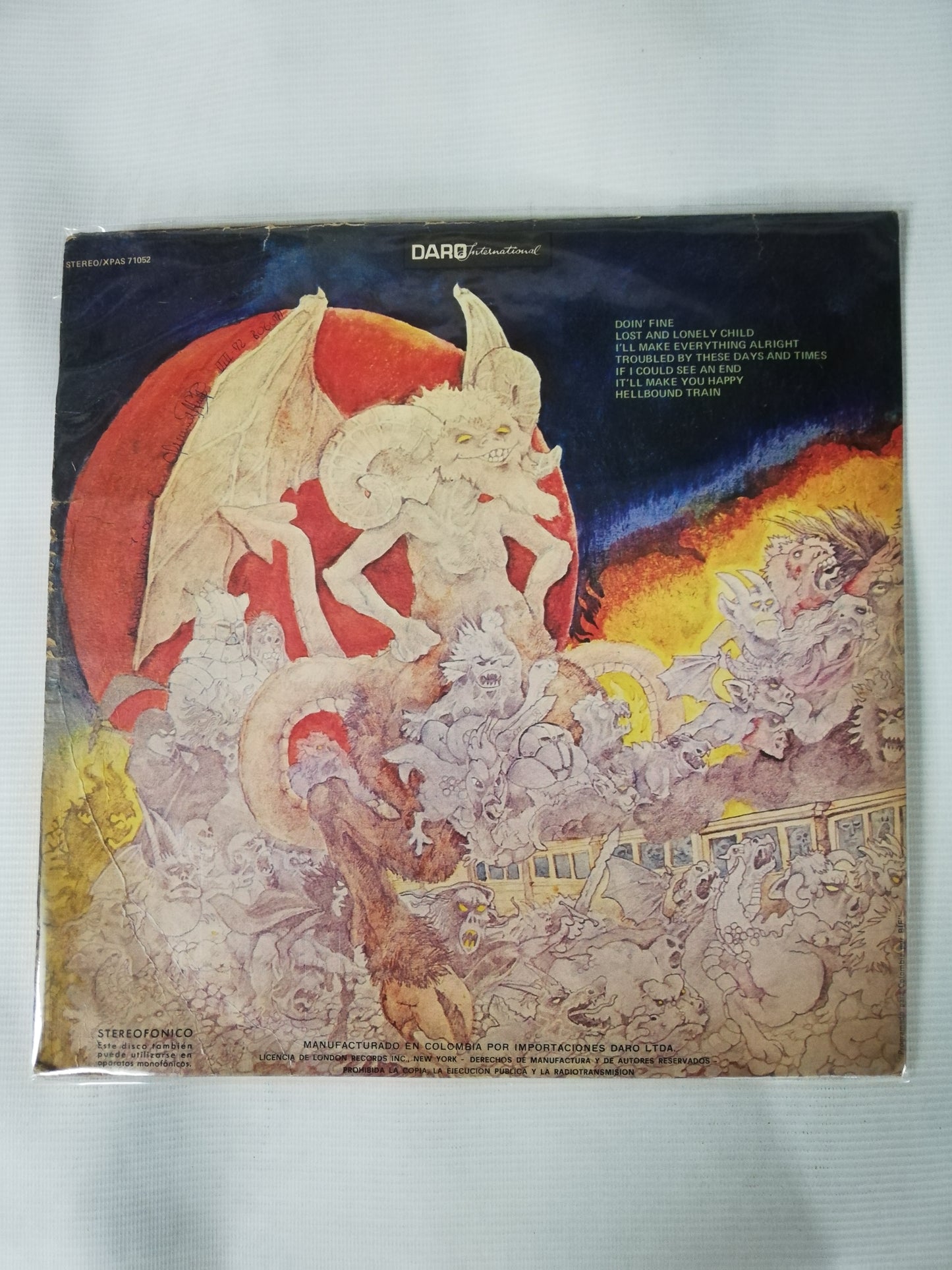 LP SAVOY BROWN - HELLBOUND TRAIN