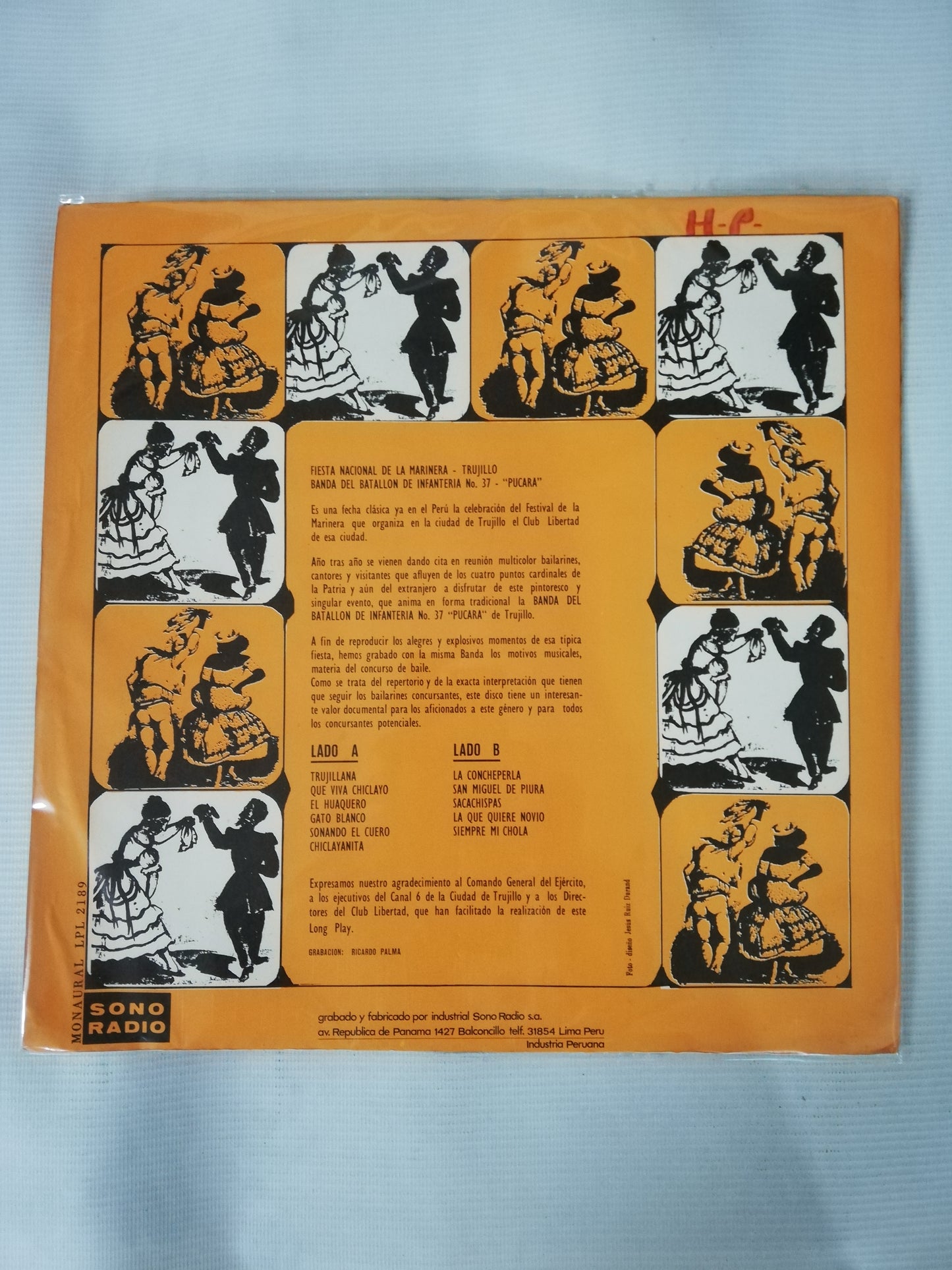 LP BANDA DEL BATALLON DE INFANTERIA No. 37 - "PUCARA" - FIESTA NACIONAL DE LA MARINERA - TRUJILLO