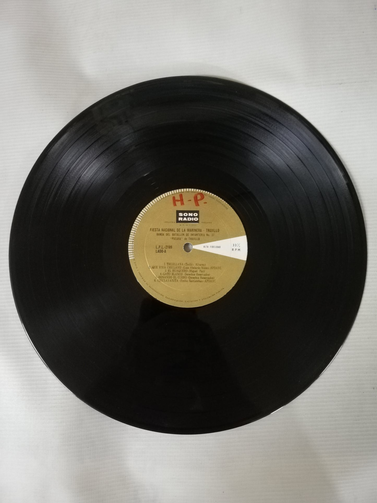 LP BANDA DEL BATALLON DE INFANTERIA No. 37 - "PUCARA" - FIESTA NACIONAL DE LA MARINERA - TRUJILLO