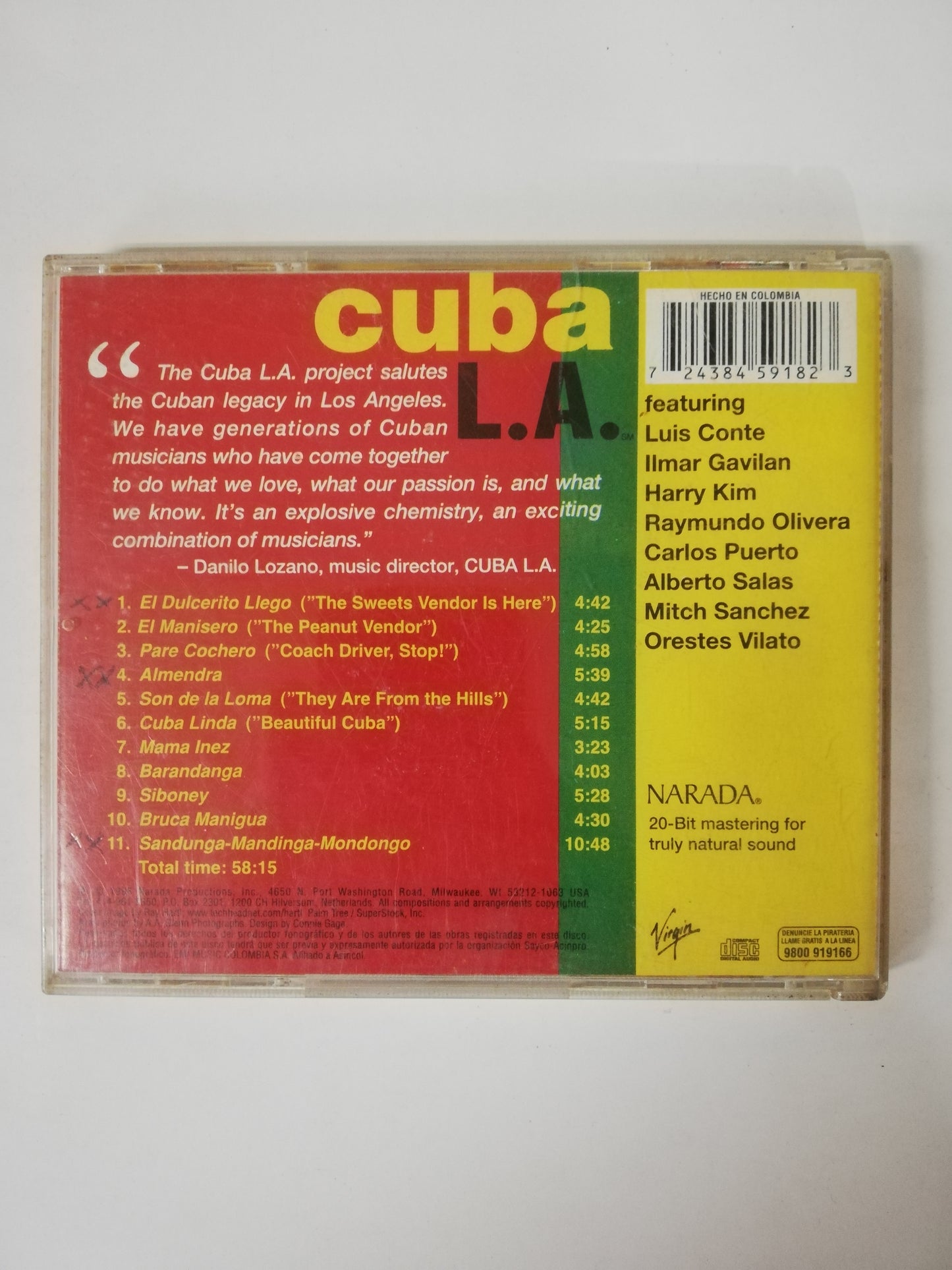 CD CUBA L. A. - CUBA L. A.