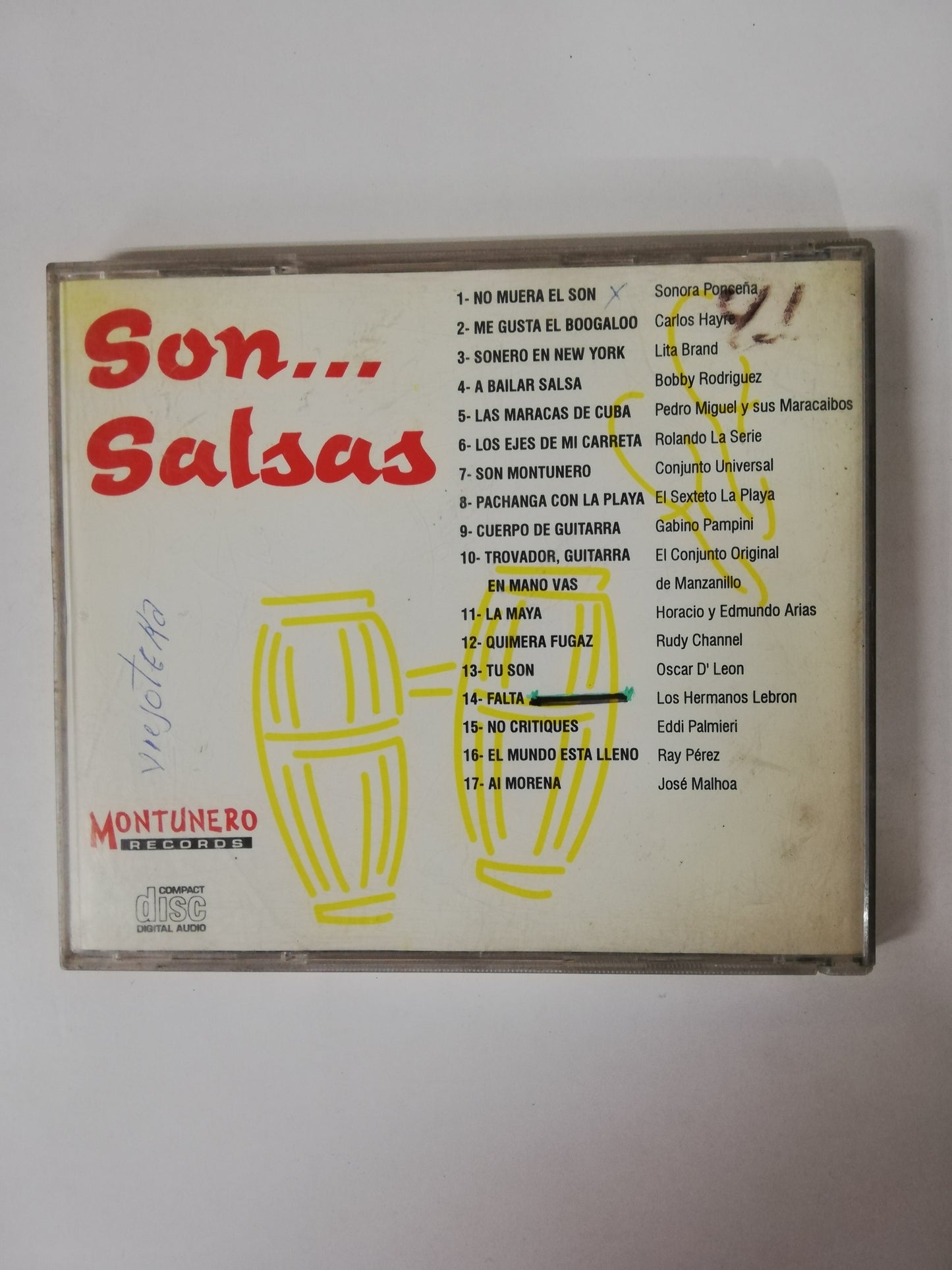 CD SON...SALSAS - VARIOS INTÉRPRETES