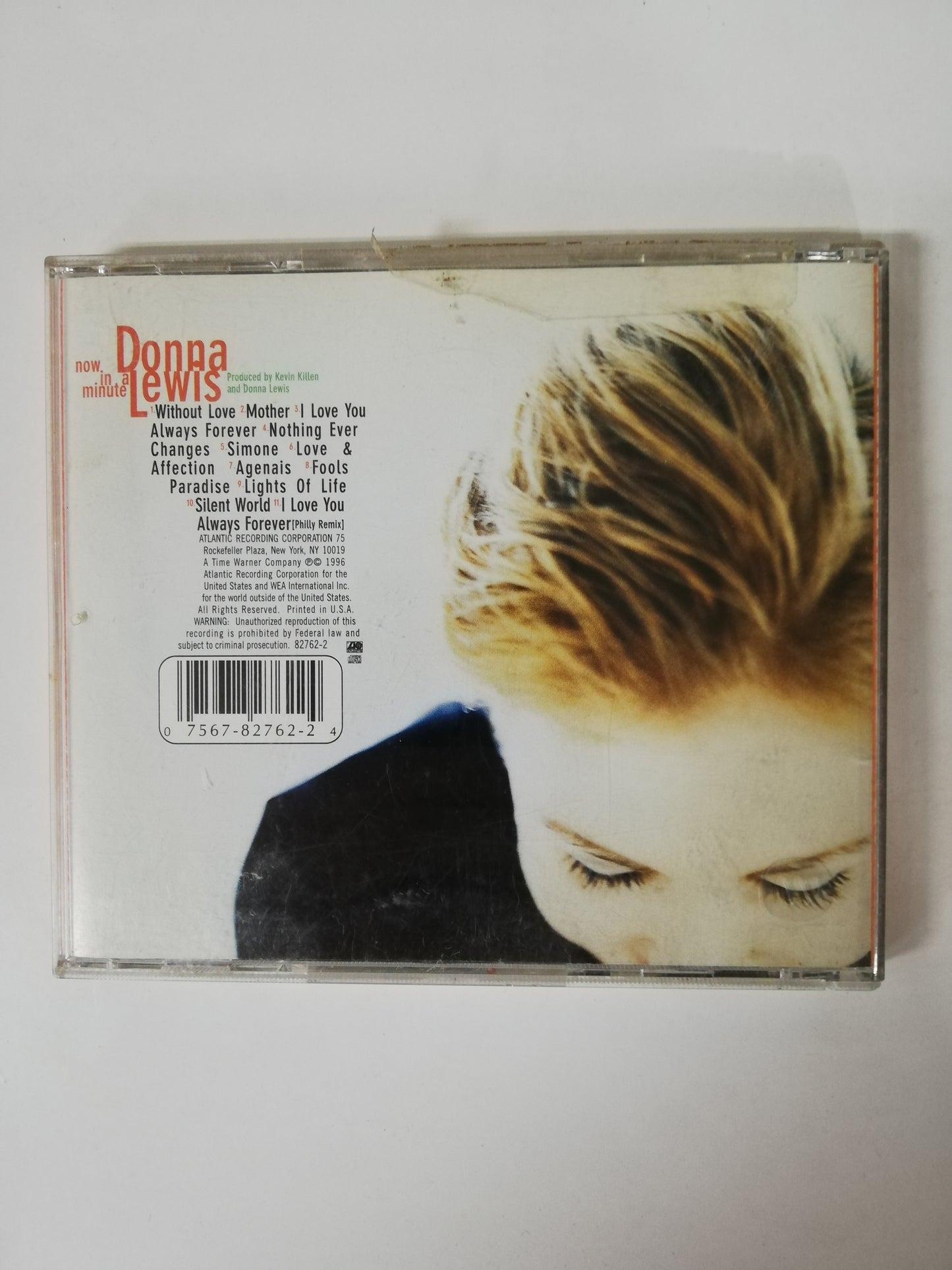 CD DONNA LEWIS - NOW IN A MINUTE
