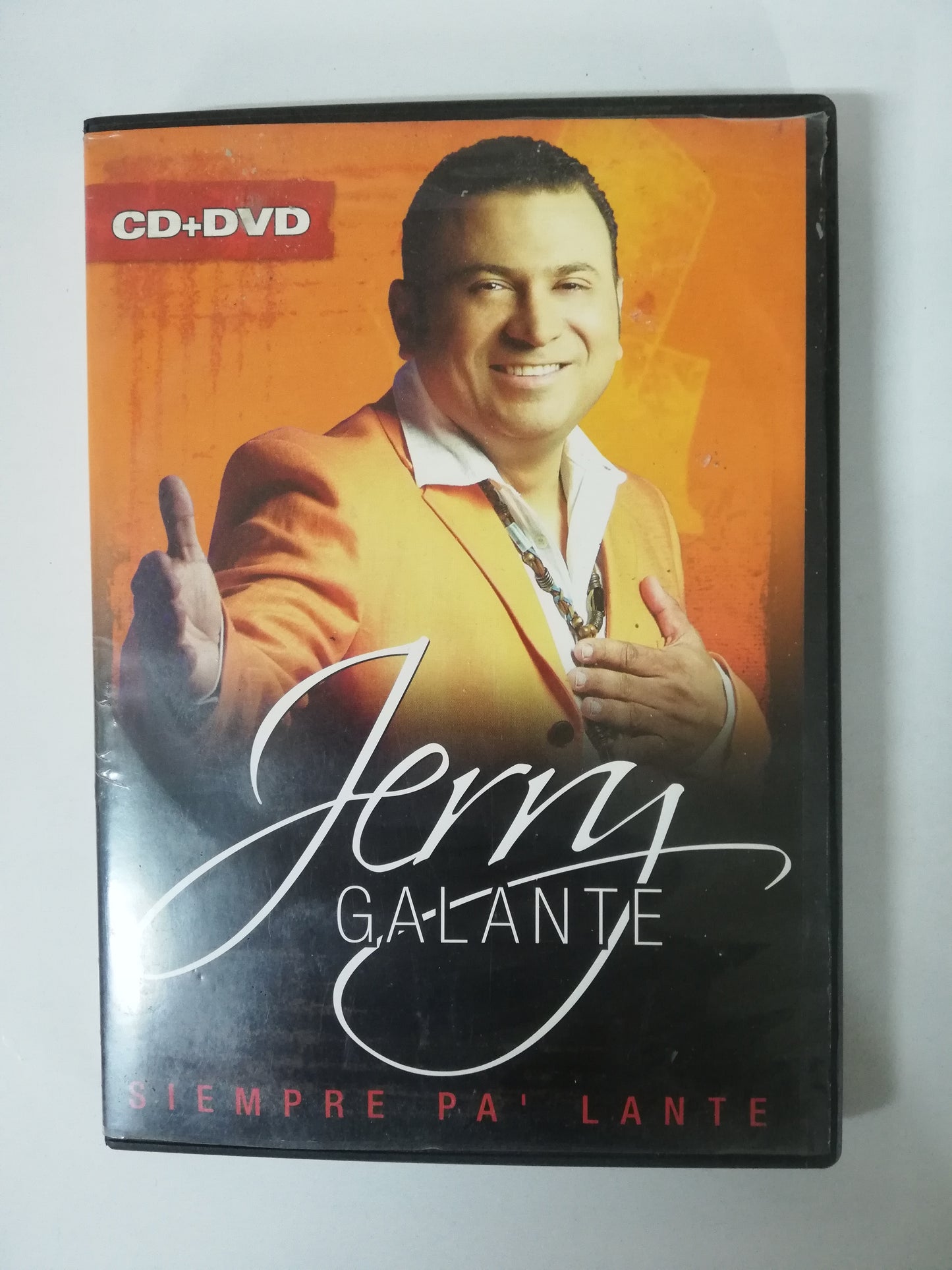 CD JERRY GALANTE -SIEMPRE PA´LANTE - CD + DVD