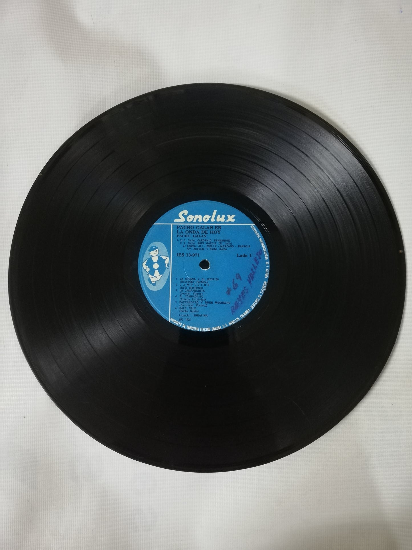 LP PACHO GALÁN Y SU ORQUESTA - PACHO GALÁN EN LA ONDA DE HOY