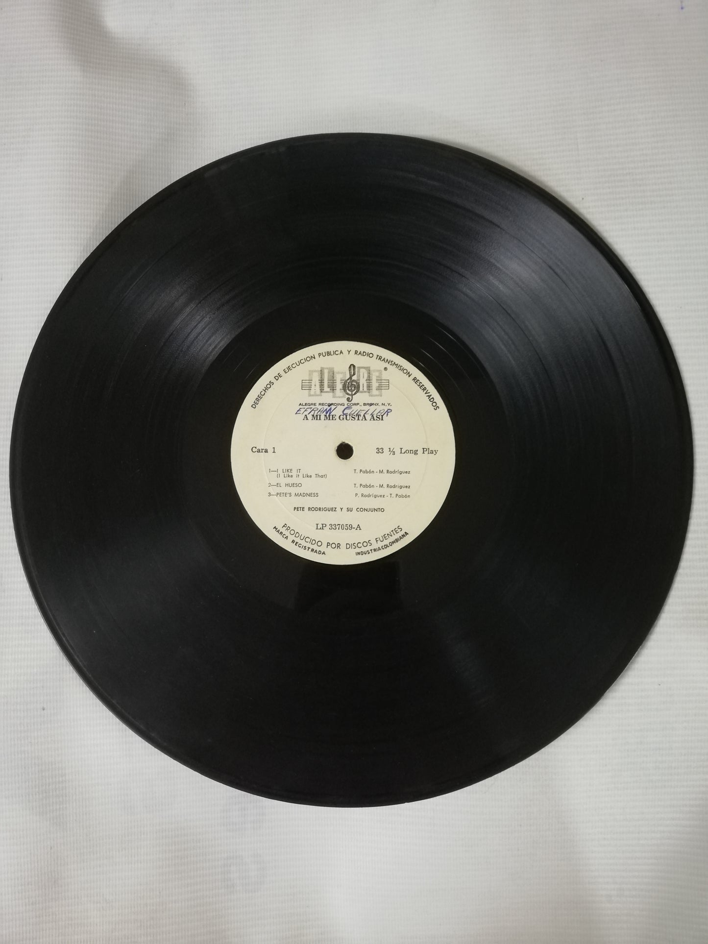 LP PETE RODRIGUEZ Y SU CONJUNTO - I LIKE IT LIKE THAT