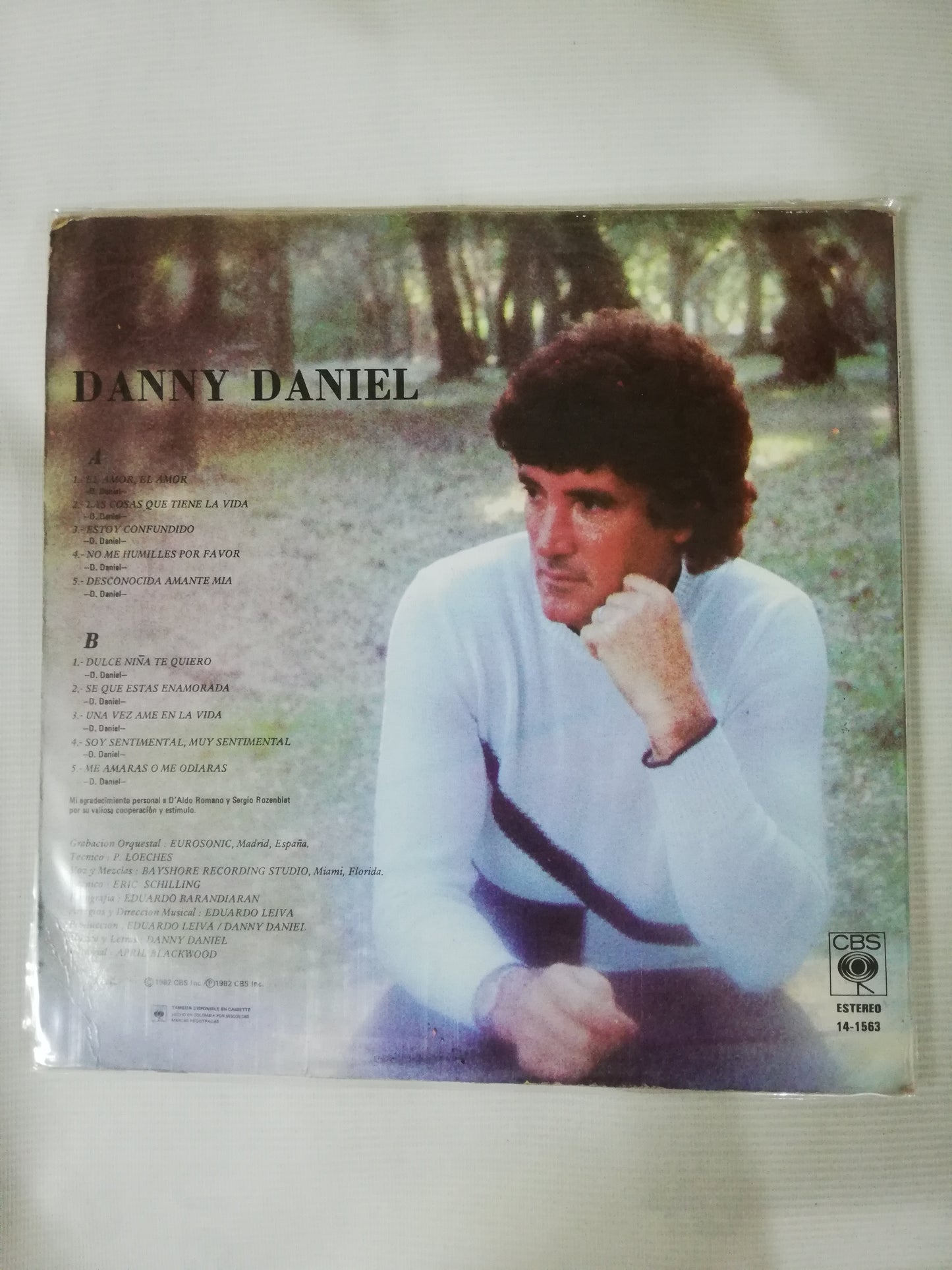 LP DANNY DANIEL - EL AMOR, EL AMOR