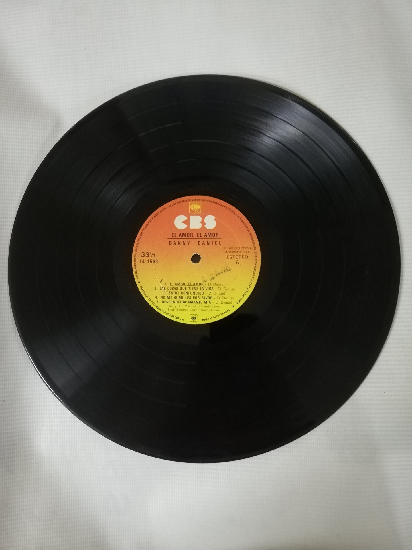 LP DANNY DANIEL - EL AMOR, EL AMOR