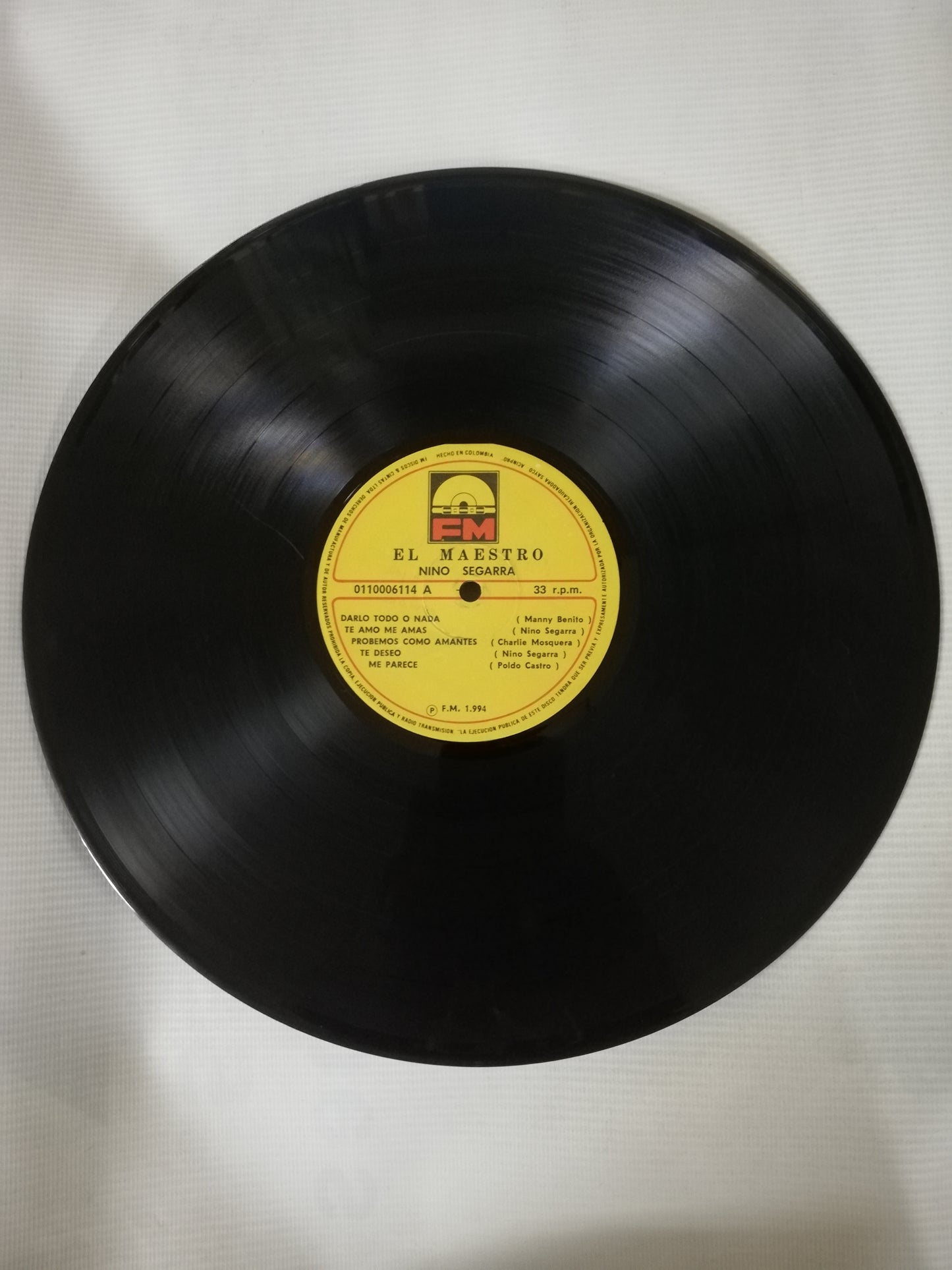 LP NINO SEGARRA - EL MAESTRO