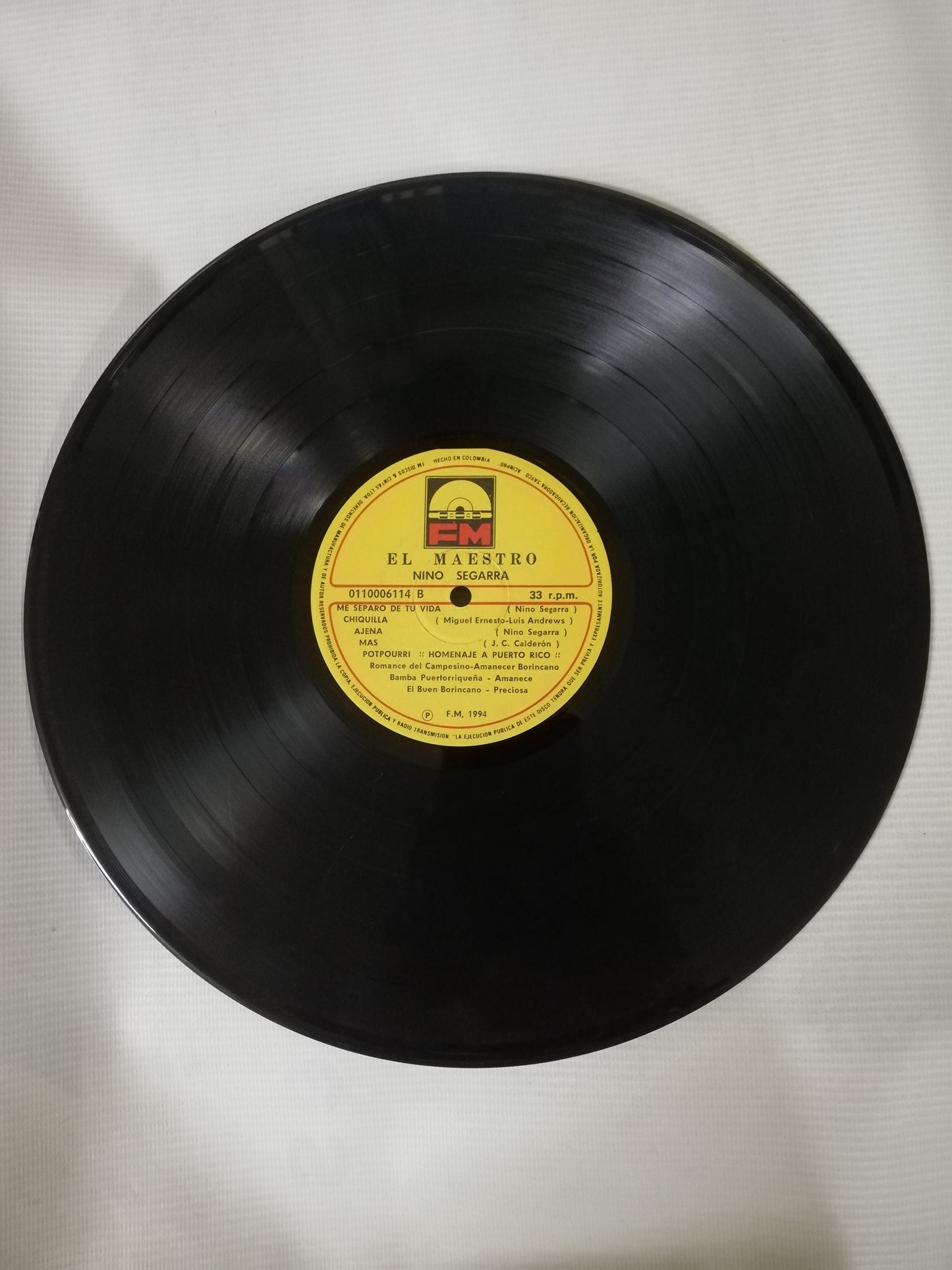 LP NINO SEGARRA - EL MAESTRO