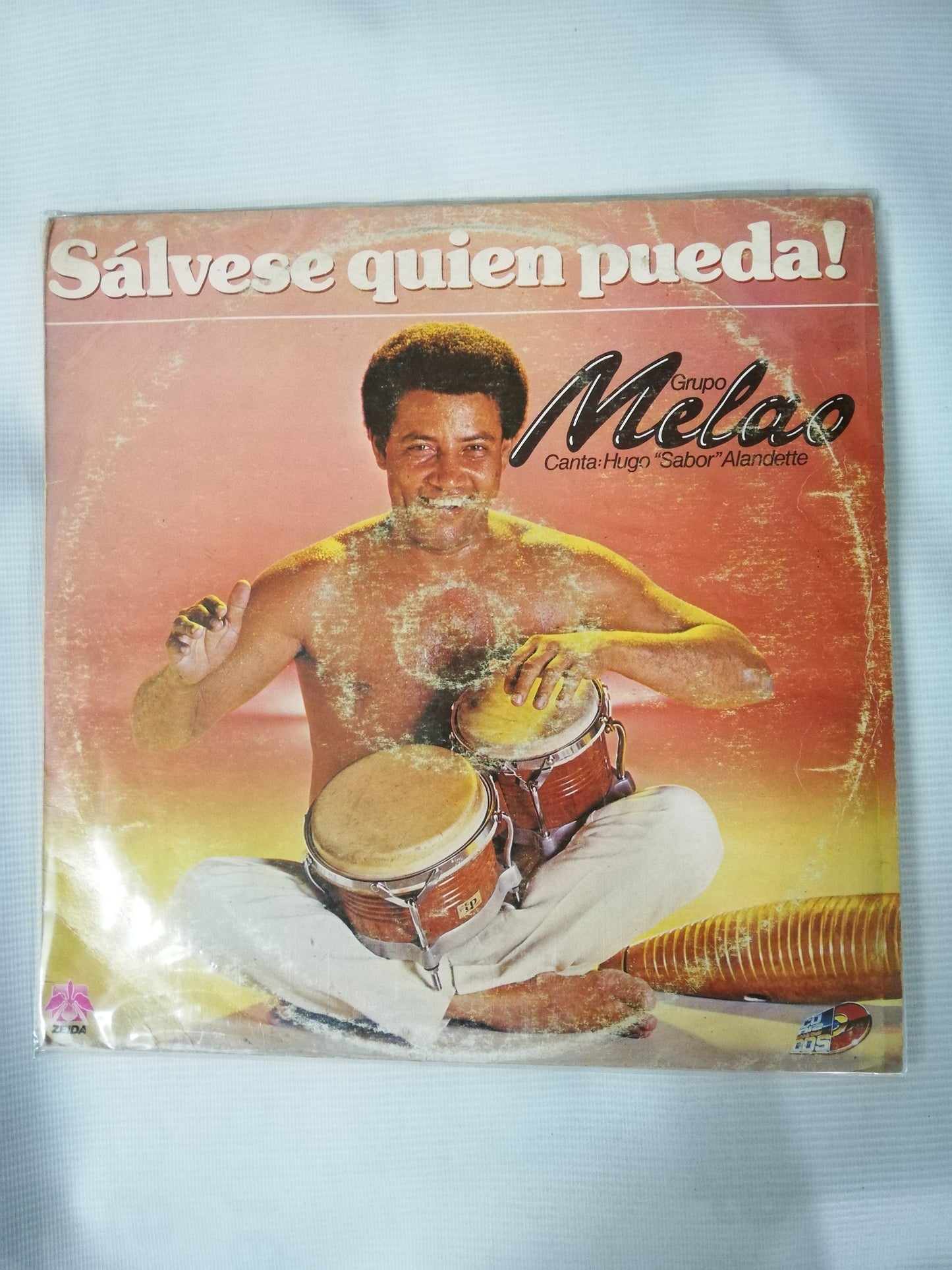 LP GRUPO MELAO CANTA: HUGO "SABOR" ALANDETTE - SALVESE QUIEN PUEDA!