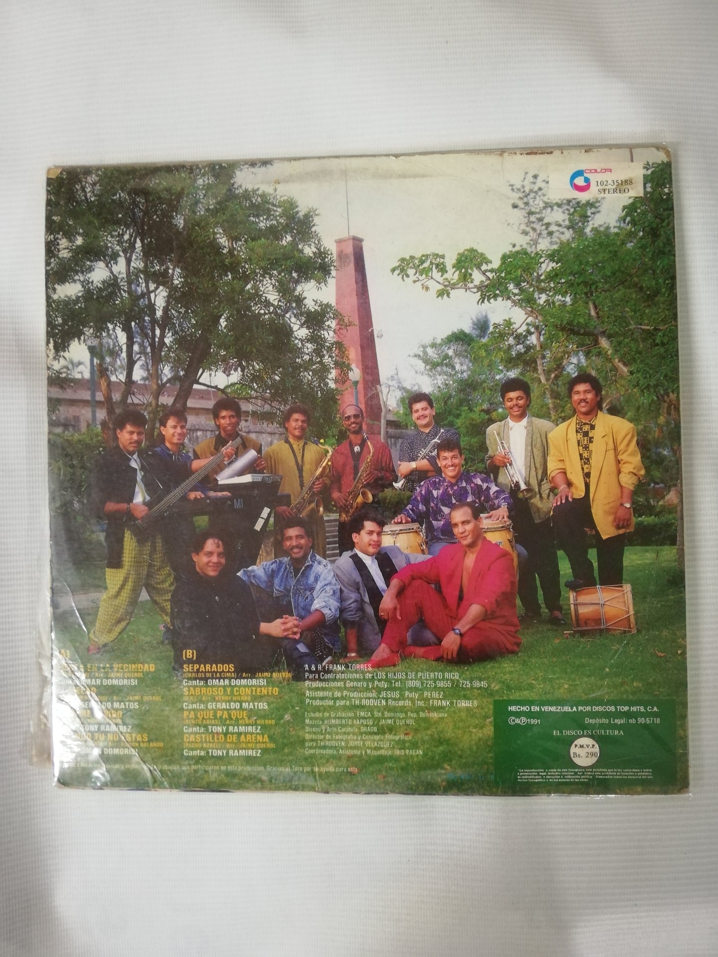 LP LOS HIJOS DE PUERTO RICO - EN PRIMERA PLANA