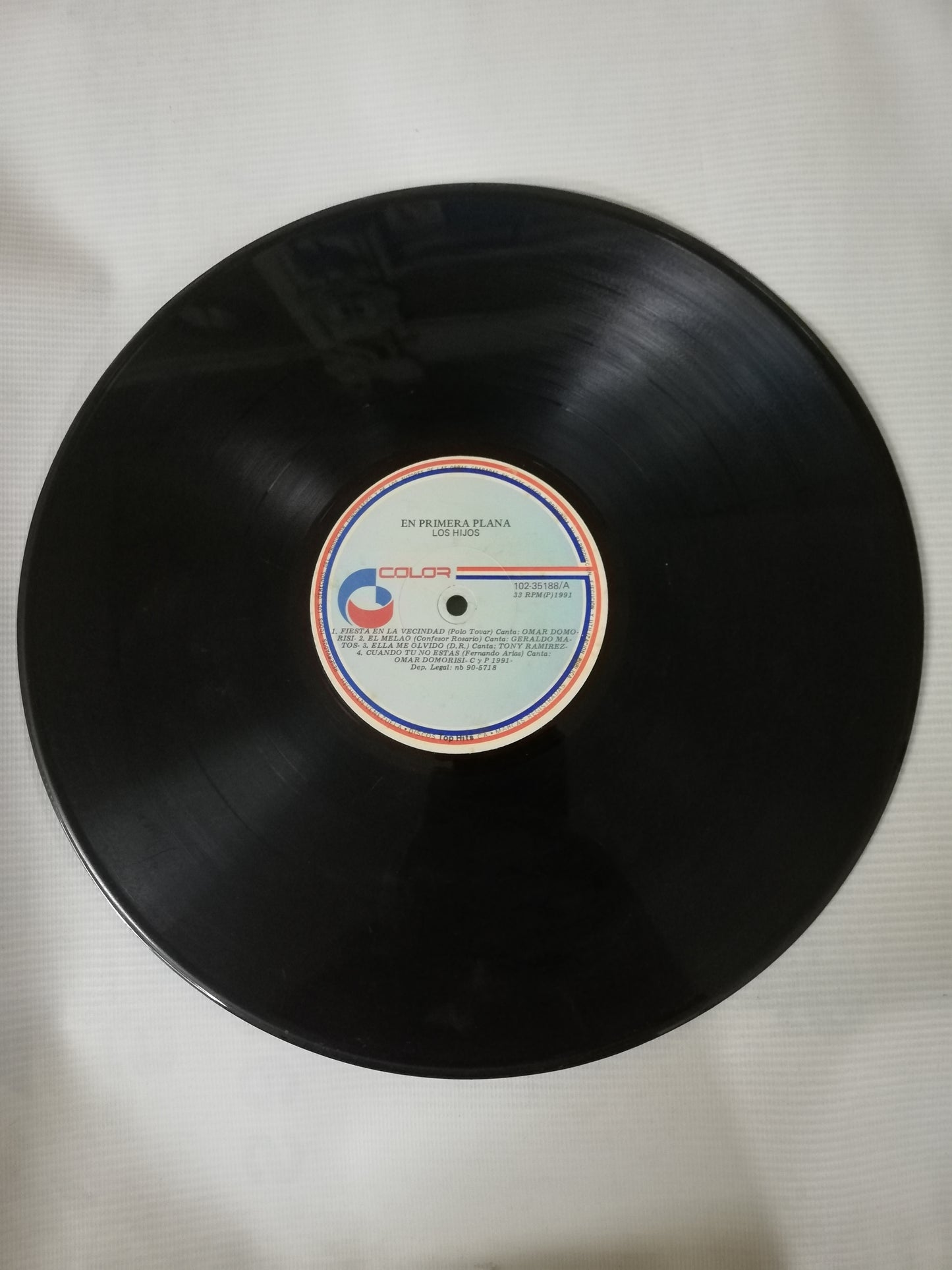 LP LOS HIJOS DE PUERTO RICO - EN PRIMERA PLANA